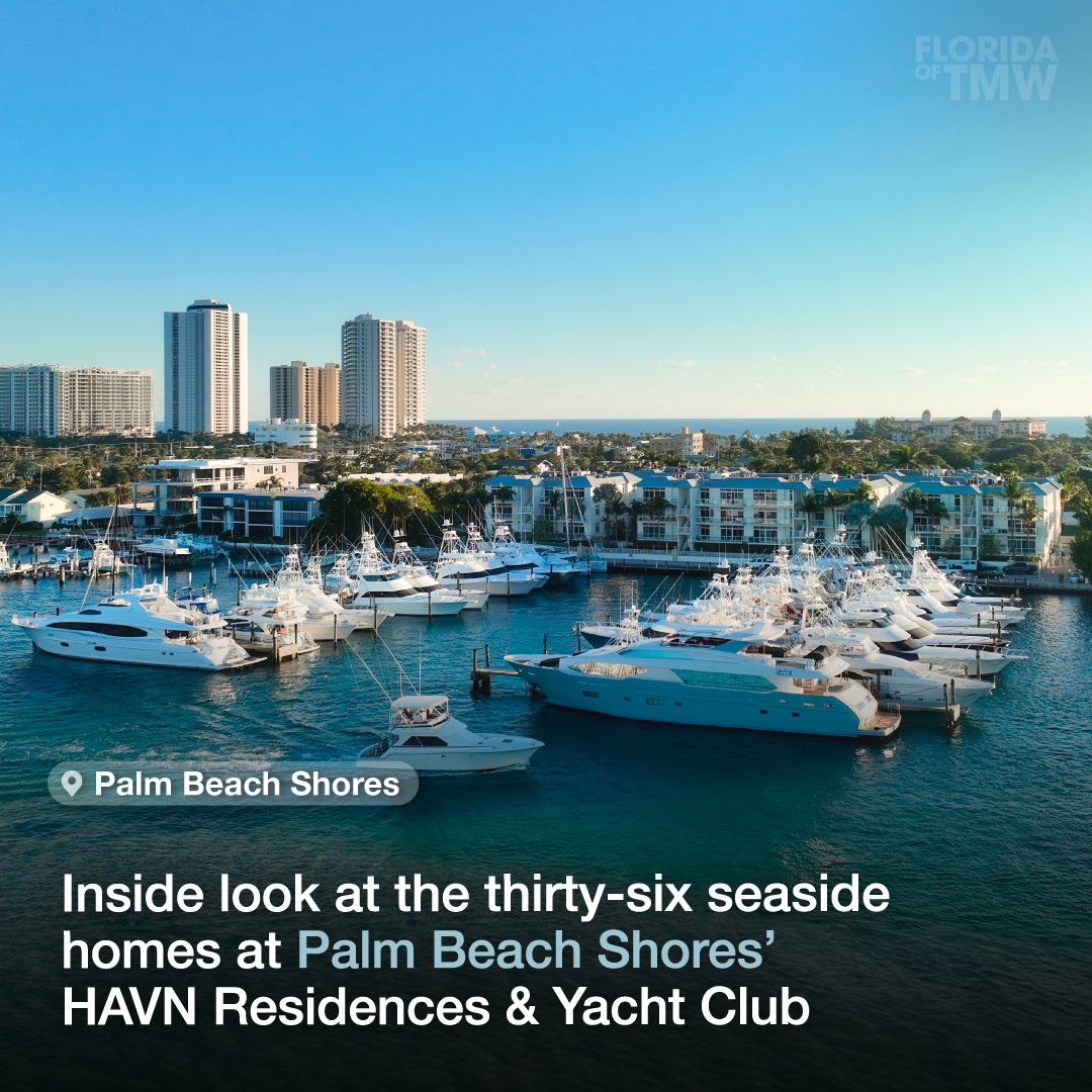 Inside look at the thirty-six seaside homes at Palm Beach Shores’ HAVN Residences & Yacht Club