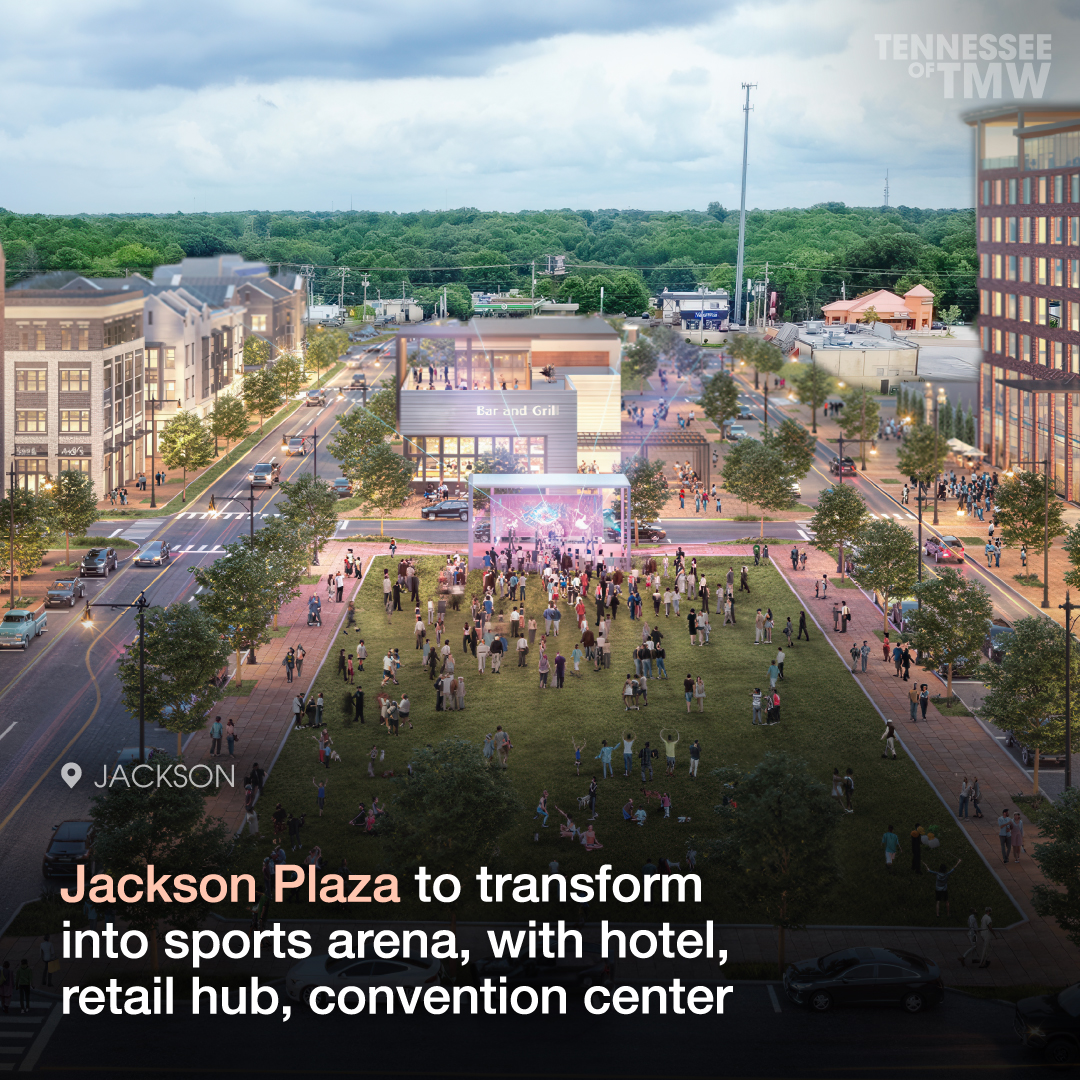 Jackson Plaza to transform into sports arena, with a hotel, retail hub, convention center