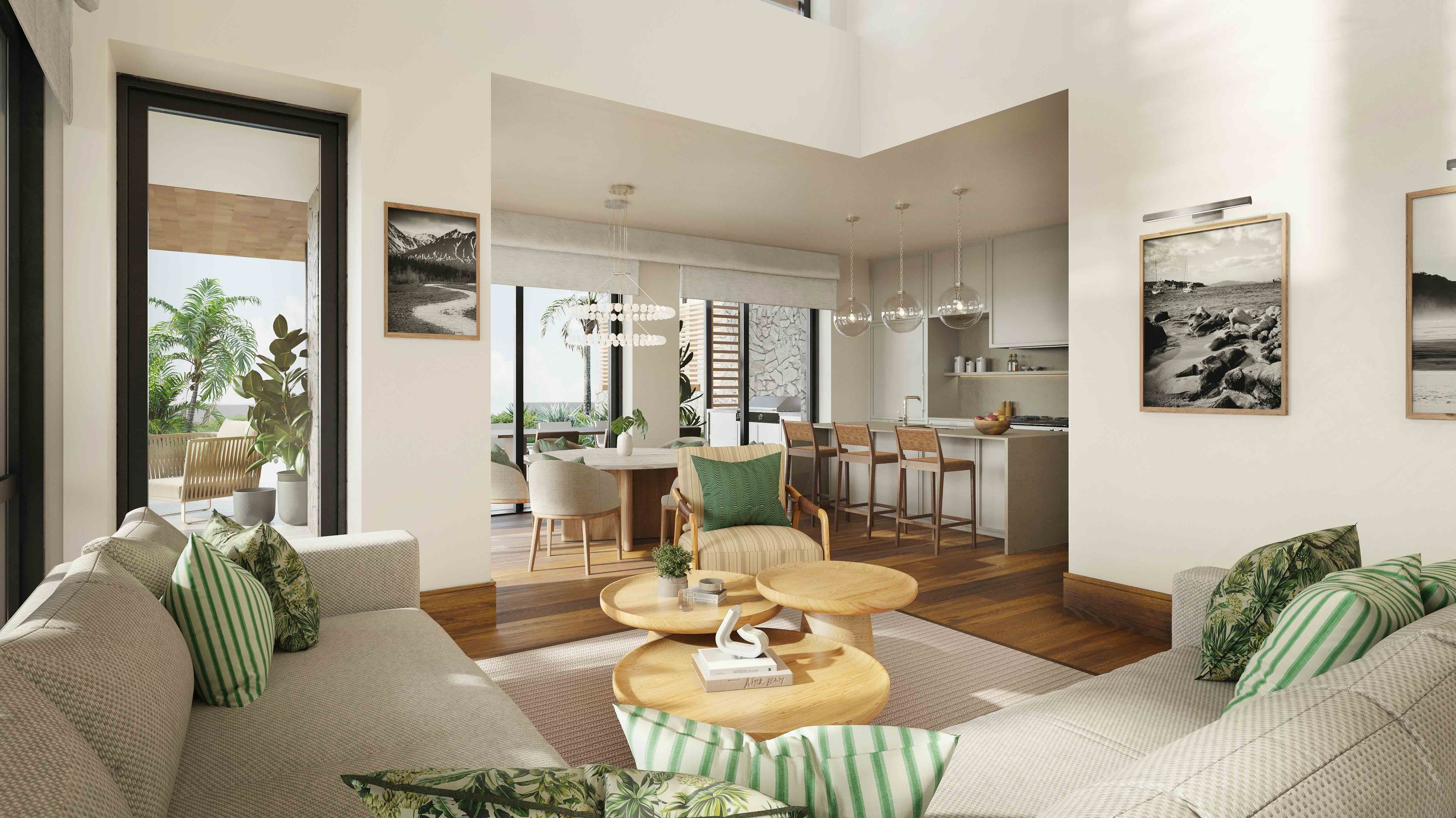 Rendering of Interior Villas