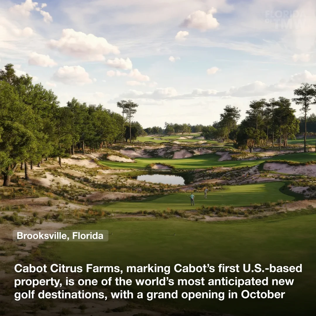 Cabot Citrus Farms, marking Cabot’s first U.S.-based property, is one of the world’s most anticipated new golf destinations