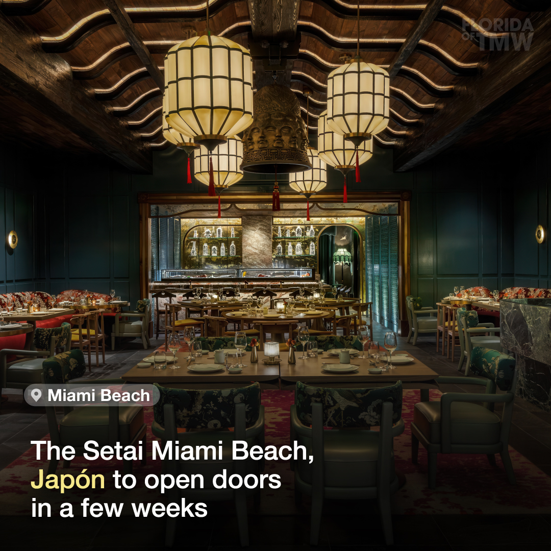 The Setai Miami Beach, Japón to open doors in a few weeks