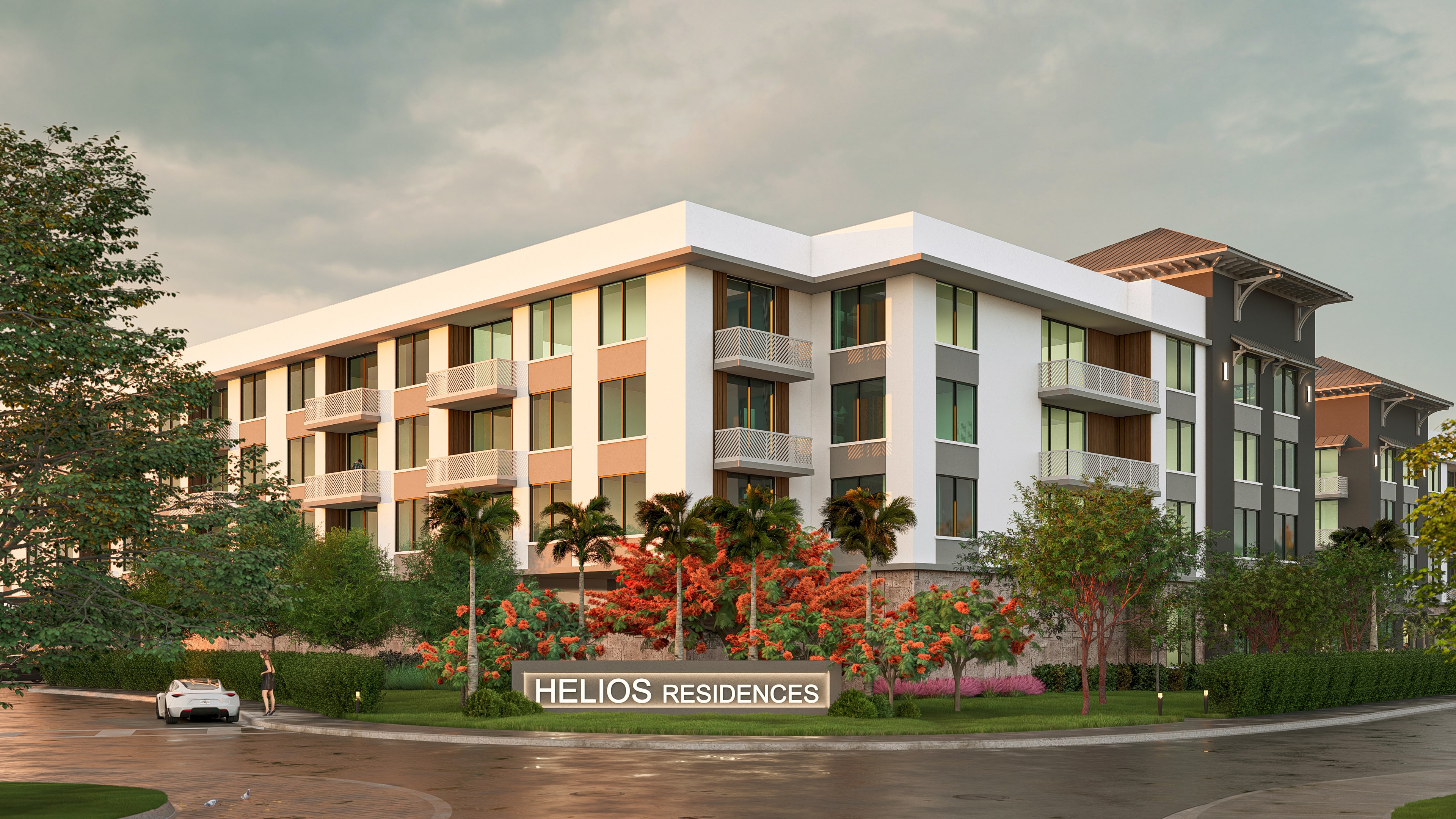Helios Residences, the new 64-unit luxury condo community in Naples, launches sales