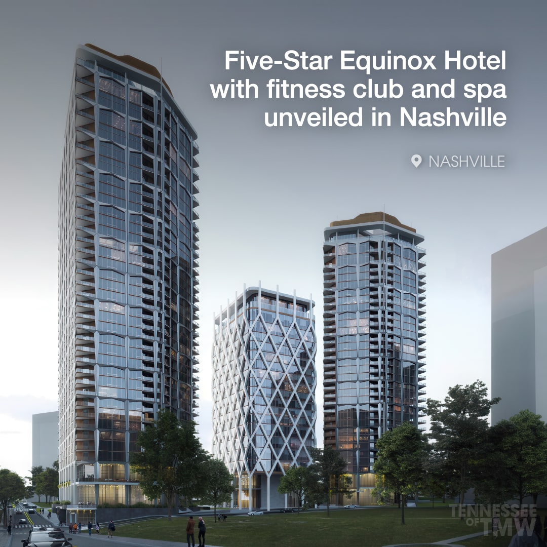 Five-Star Equinox Hotel with fitness club and spa unveiled in Nashville