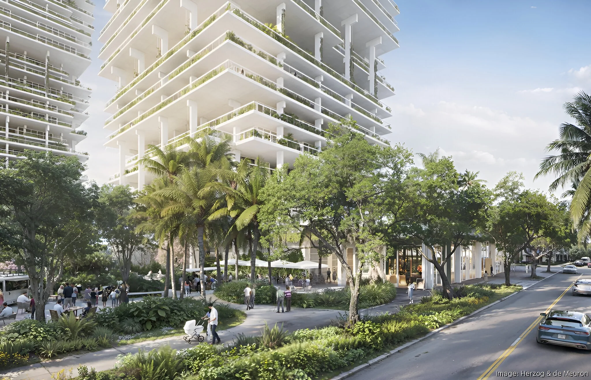 Palm Beach billionaire Jeff Greene is seeking approval for two luxury towers across from Currie Park