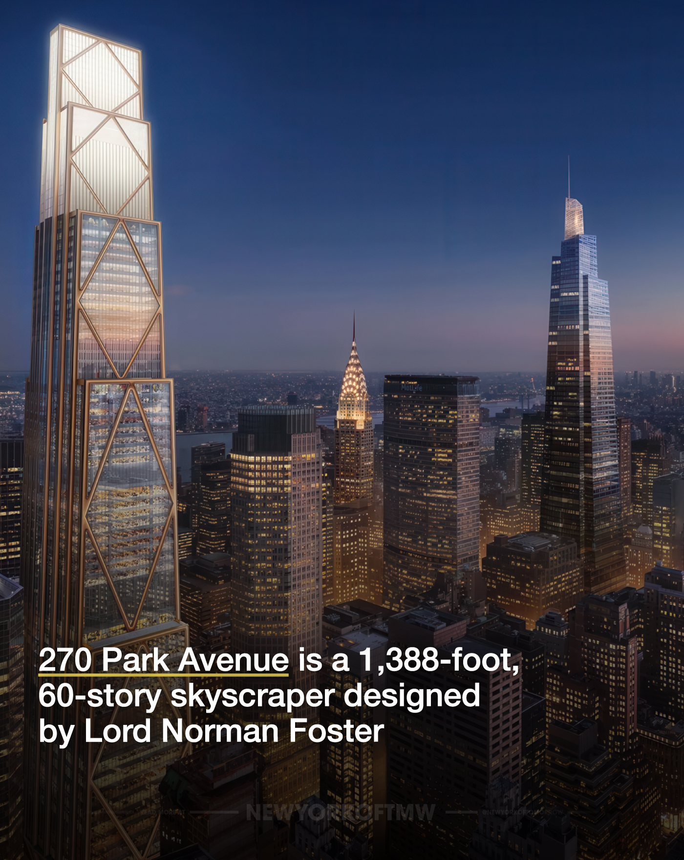 JPMorgan Chase's new HQ will be NYC’s tallest tower fully powered by hydroelectricity