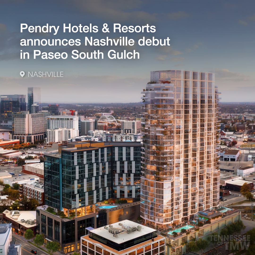 Pendry Hotels & Resorts announces Nashville debut with luxury hotel and residences in Paseo South Gulch 
