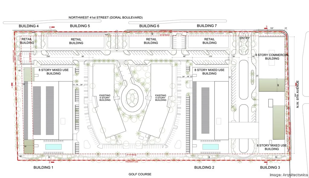 $650 million mixed-use development, Oasis at Doral has reached a settlement