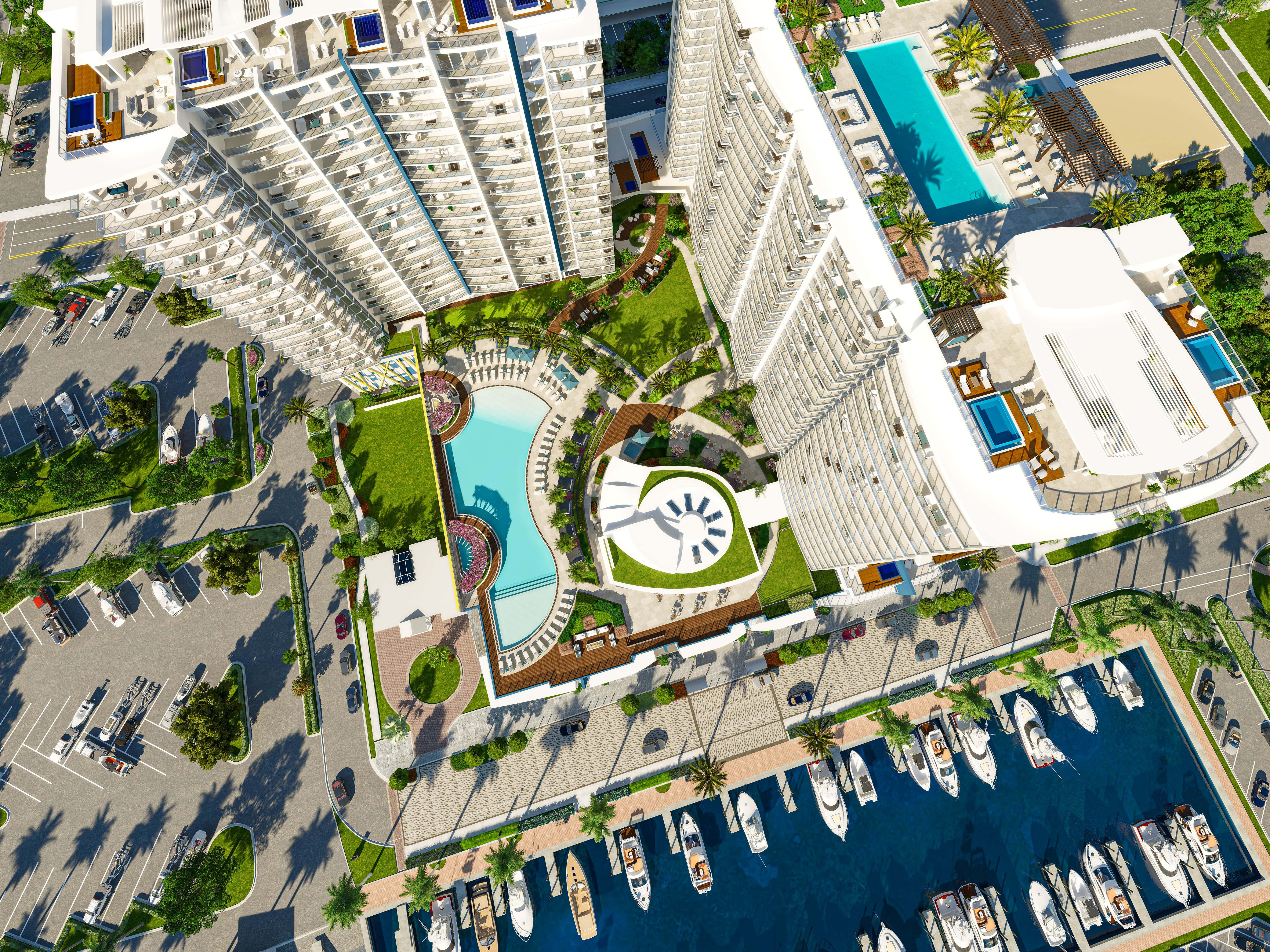 Forest Development and Royal Palm Companies officially celebrate the grand opening of Nautilus 220