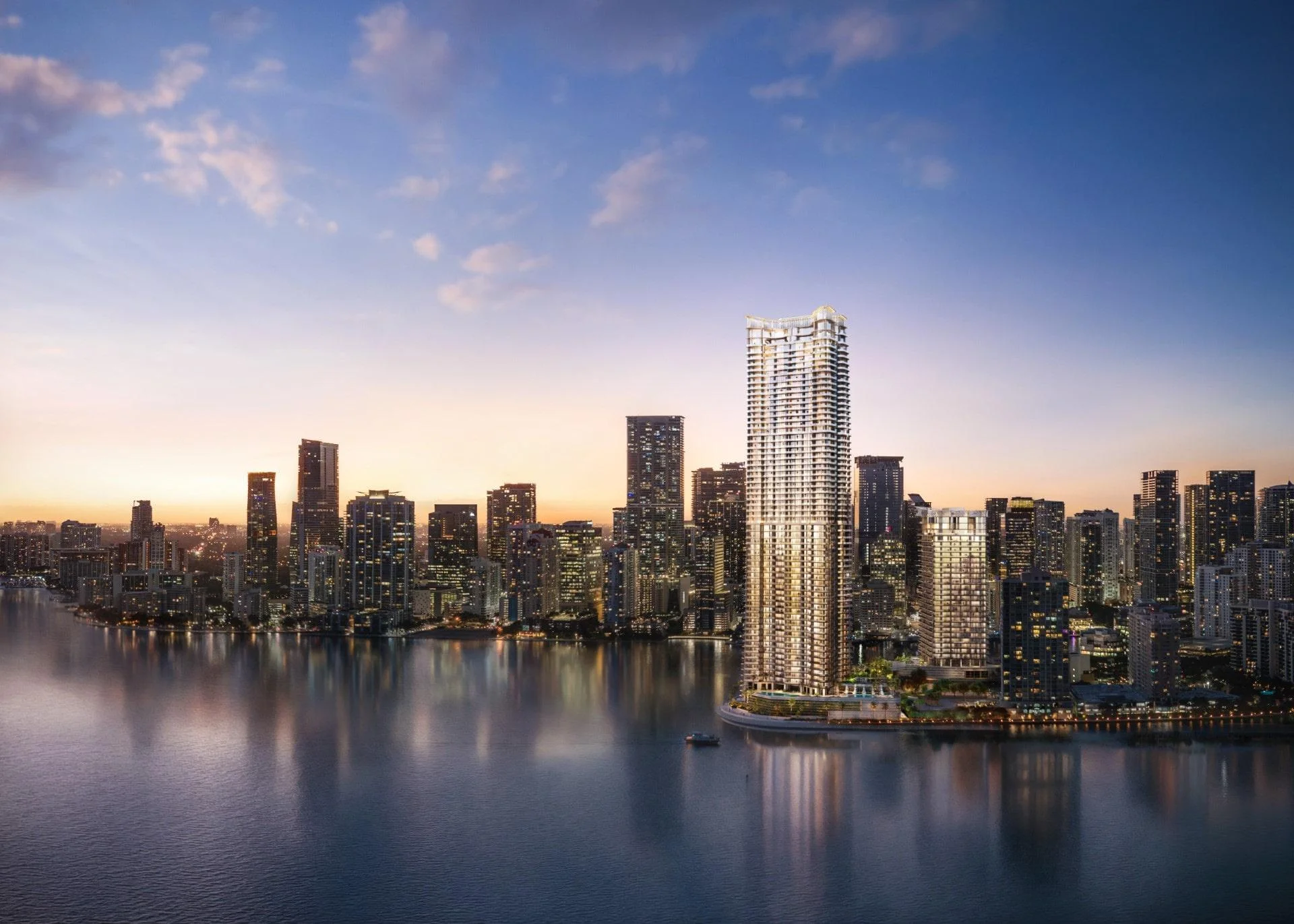 The Residences at Mandarin Oriental Miami unveils first preview of their South Tower Residences, with plans to make North Tower their North American Flagship Hotel