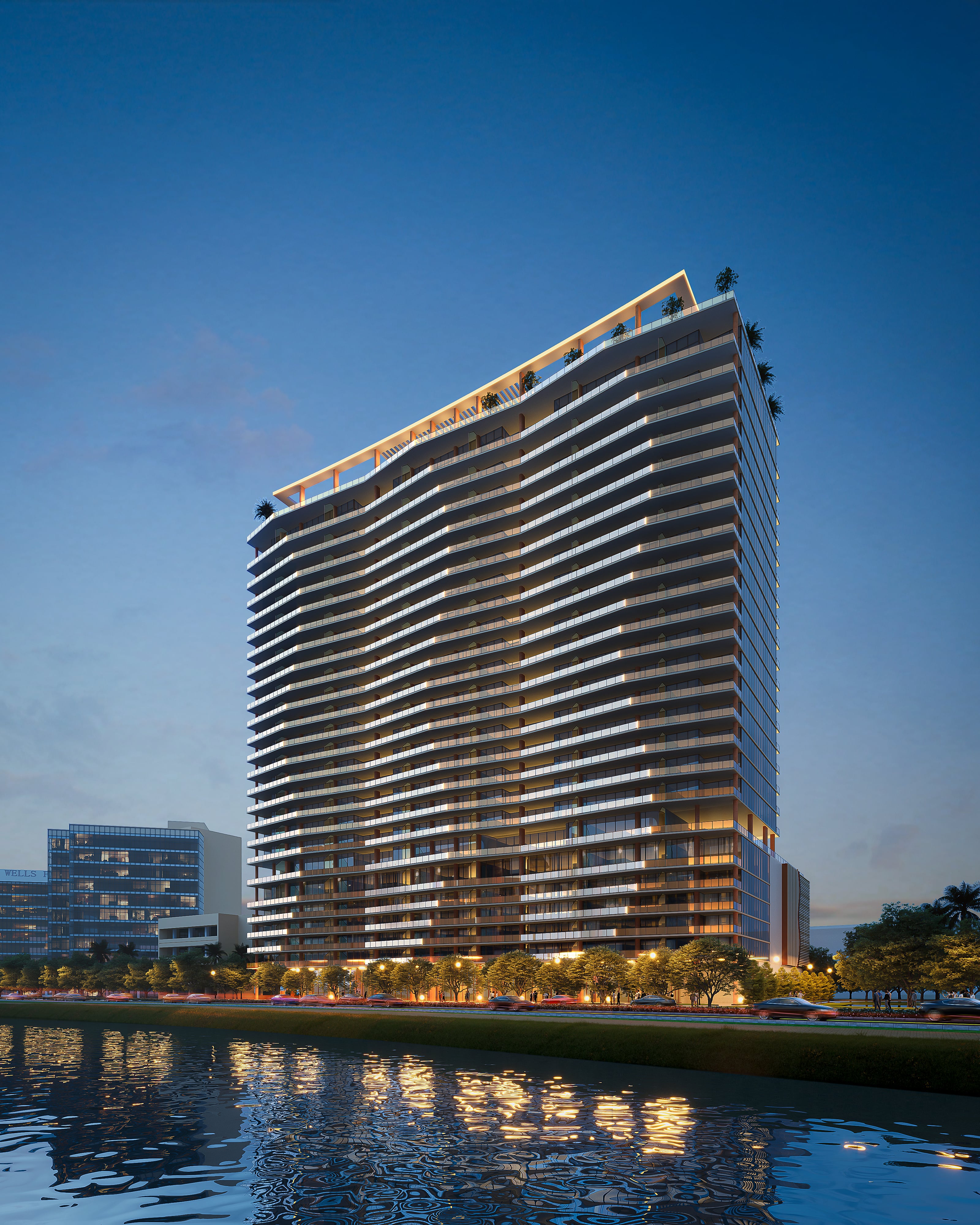 Image Credit: The Berkeley Palm Beach, Arquitectonica