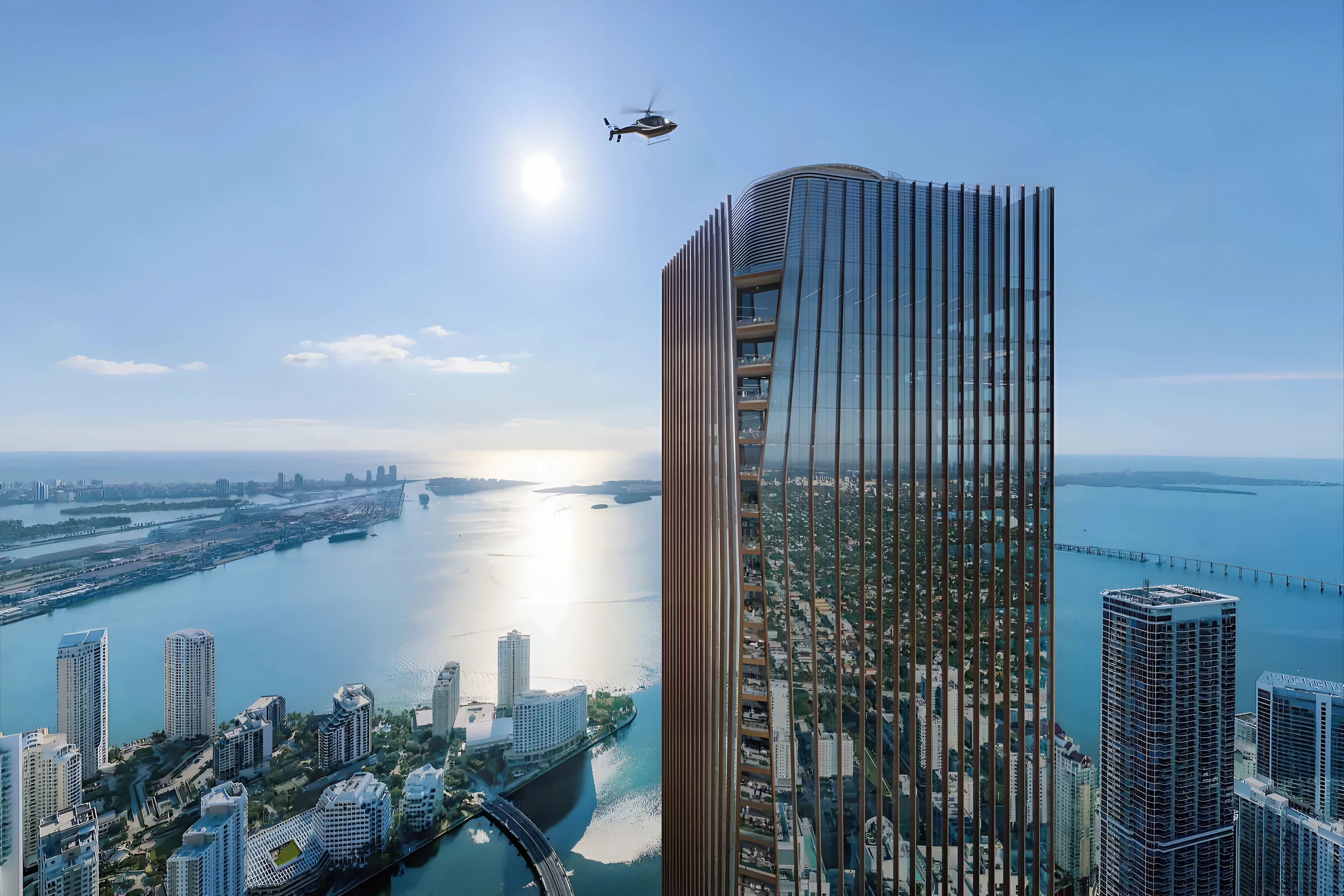 One Brickell City Centre, set to be tallest commercial building in Florida, continues construction