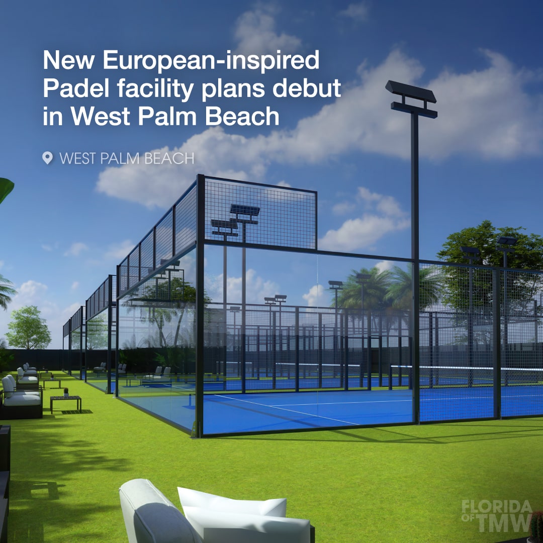 New European-inspired, Palm Beach Padel plans its debut in West Palm Beach