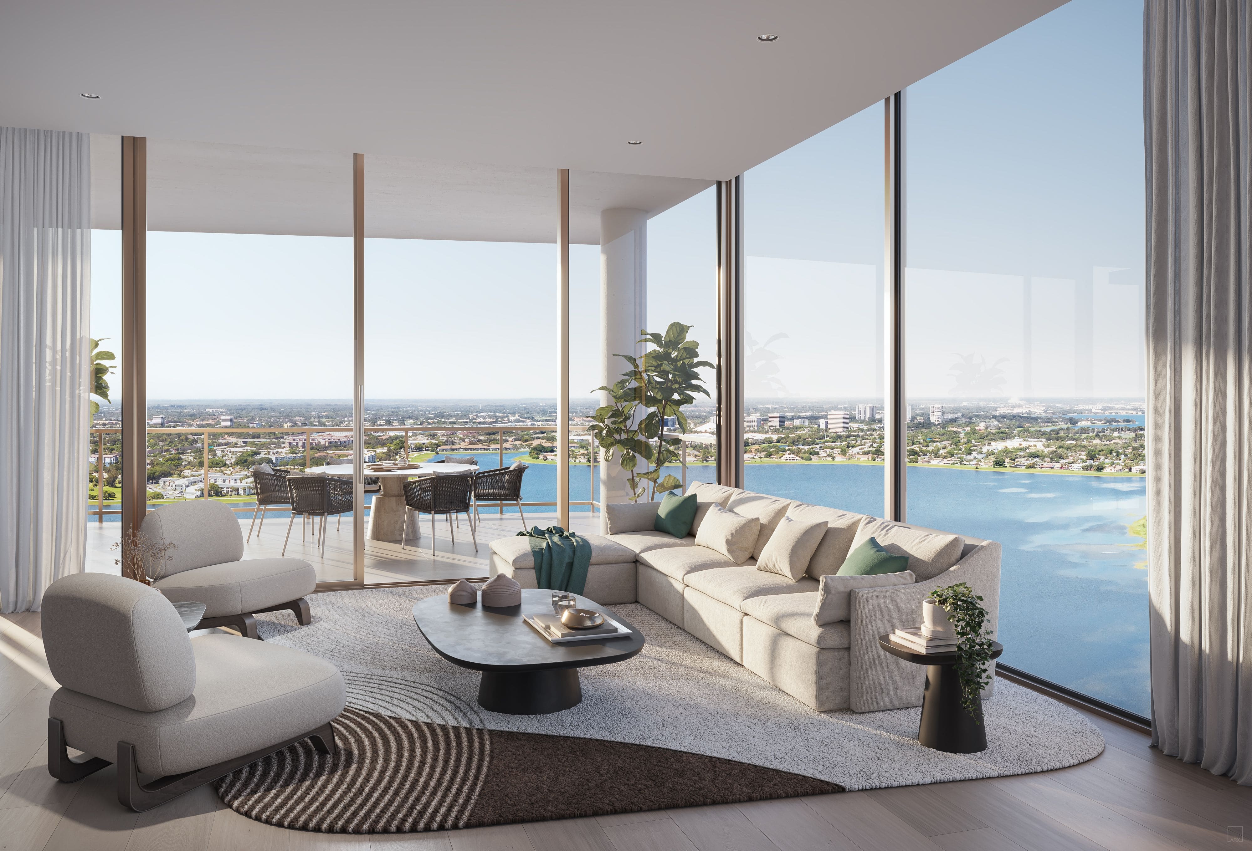 Rendering of The Berkeley Interiors