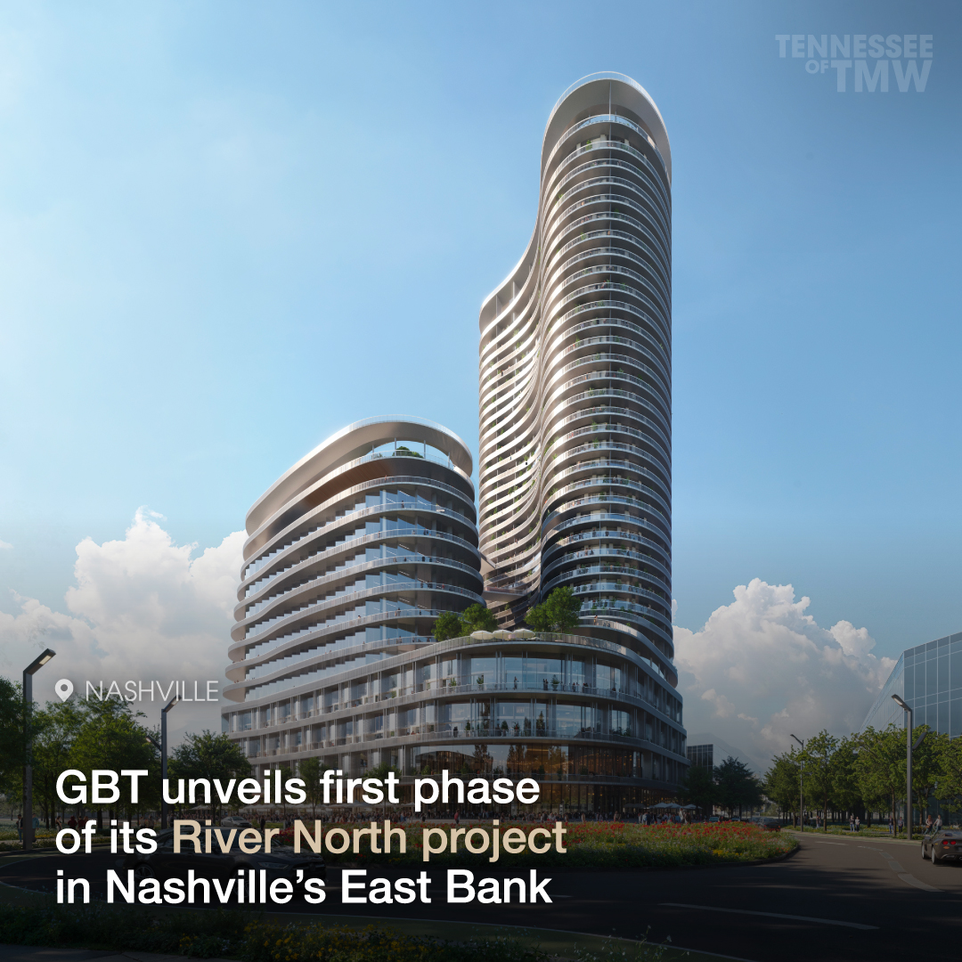 GBT Realty Corporation unveils first phase of its River North project in Nashville’s East Bank