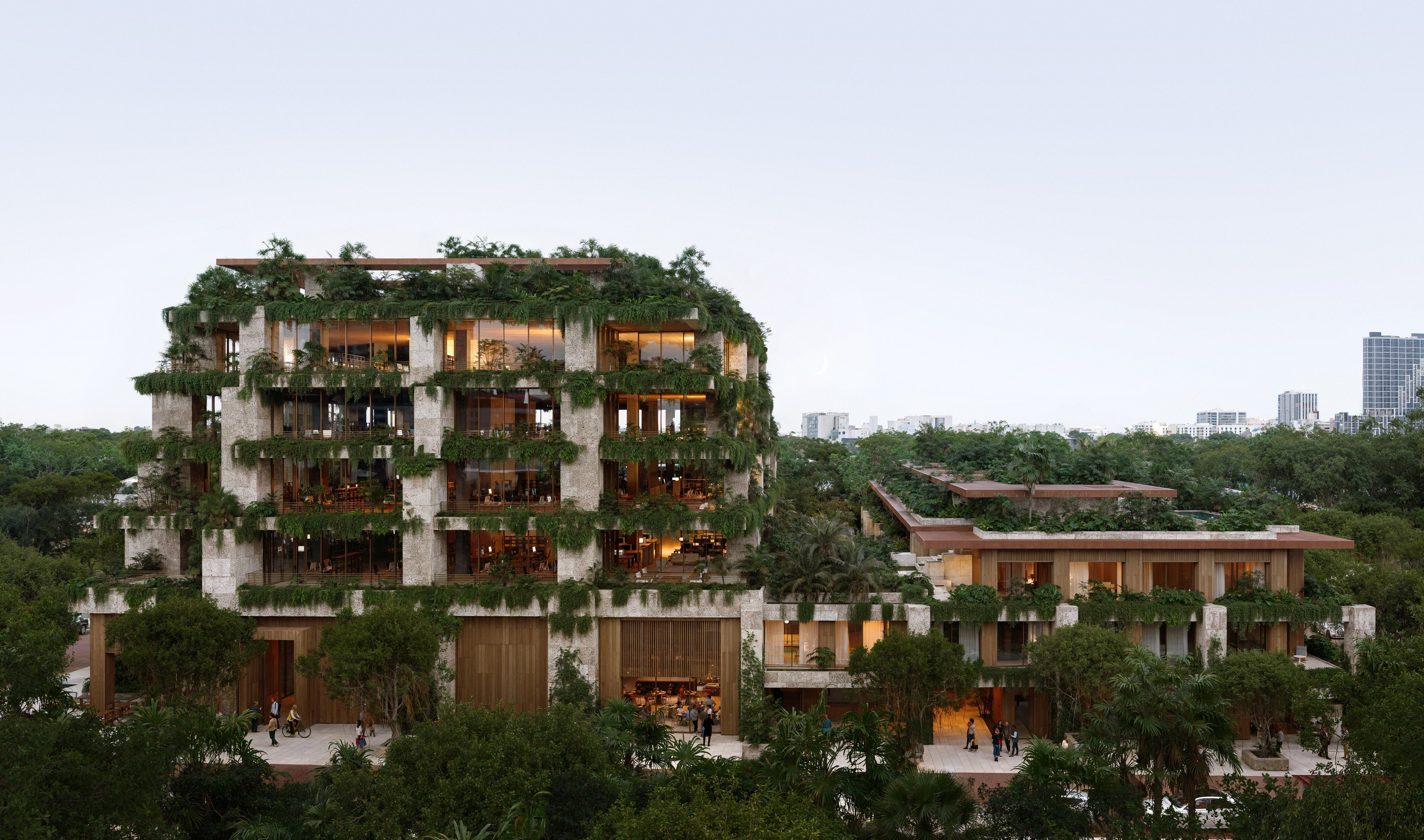 Rendering of Ziggurat, Coconut Grove