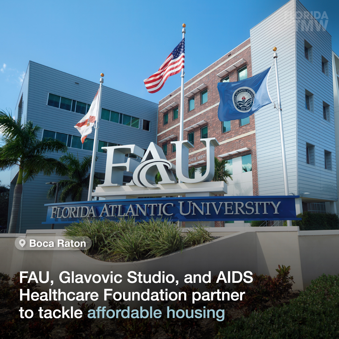 Florida Atlantic University, Glavovic Studio, and AIDS Healthcare Foundation partner to tackle affordable house