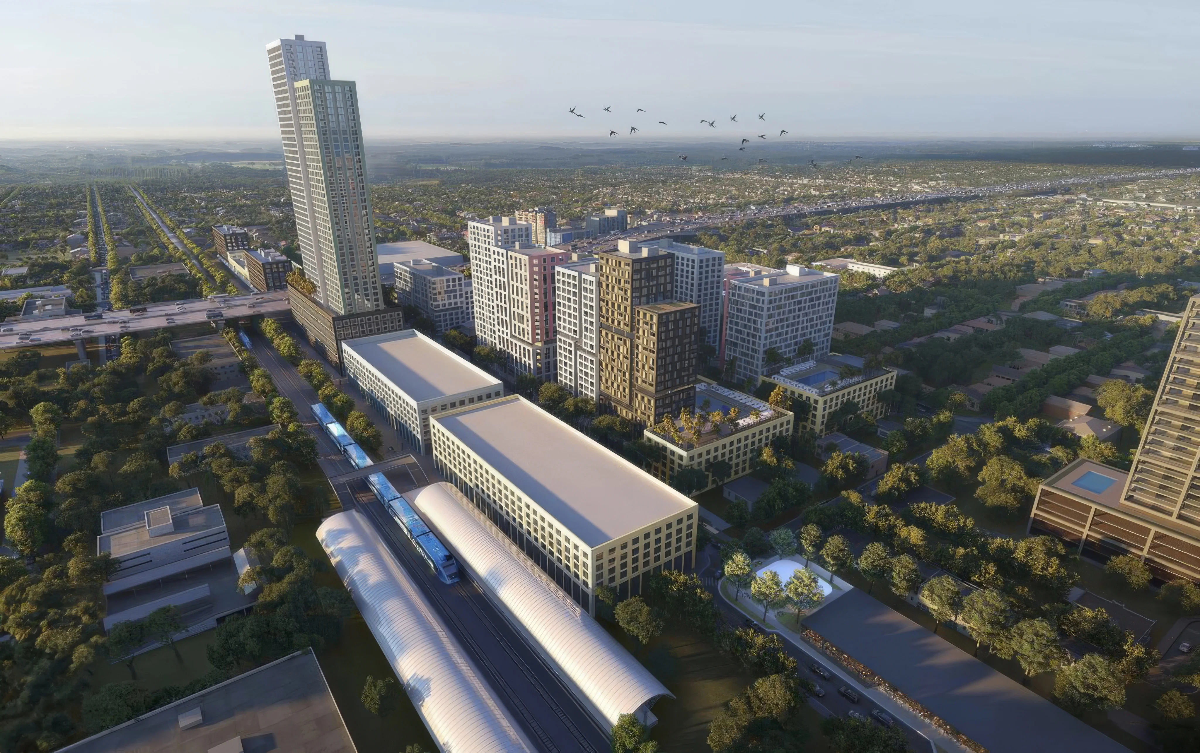 Swerdlow Group proposes a massive redevelopment plan for the Little River area, transforming 62.9 acres into a vibrant mixed-use community with 7,000 apartments