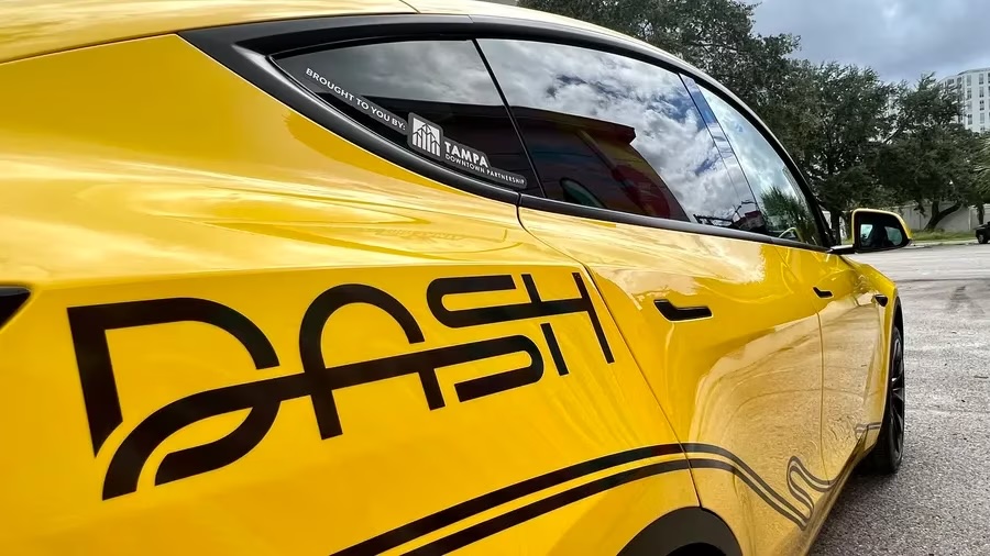 Downtown Tampa welcomes Dash, a new ride-sharing service offering $2 rides across 7 neighborhoods
