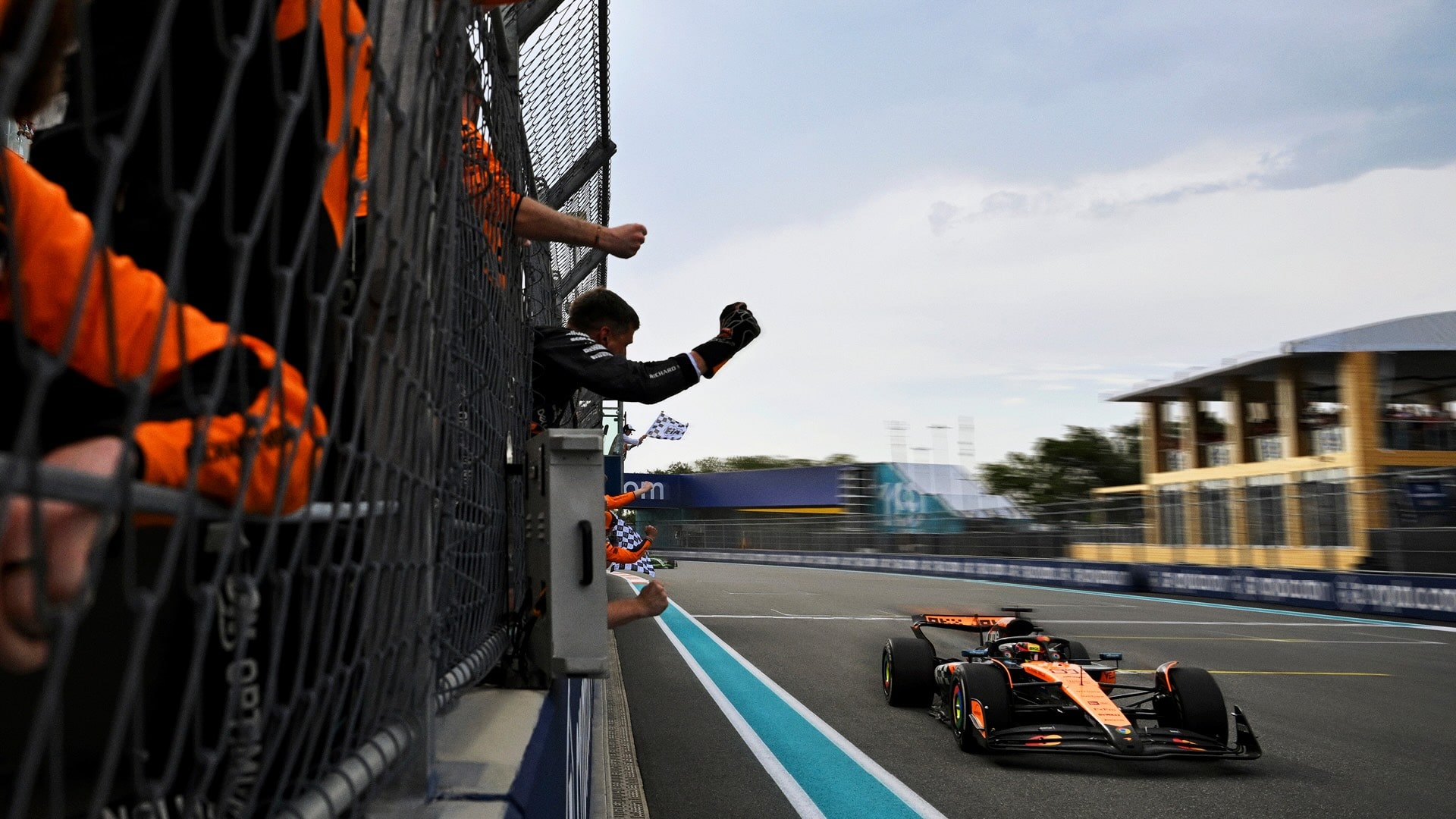 Oscar Piastri wins FORMULA 1® MIAMI GRAND PRIX, presented in Louis Vuitton trophy trunk