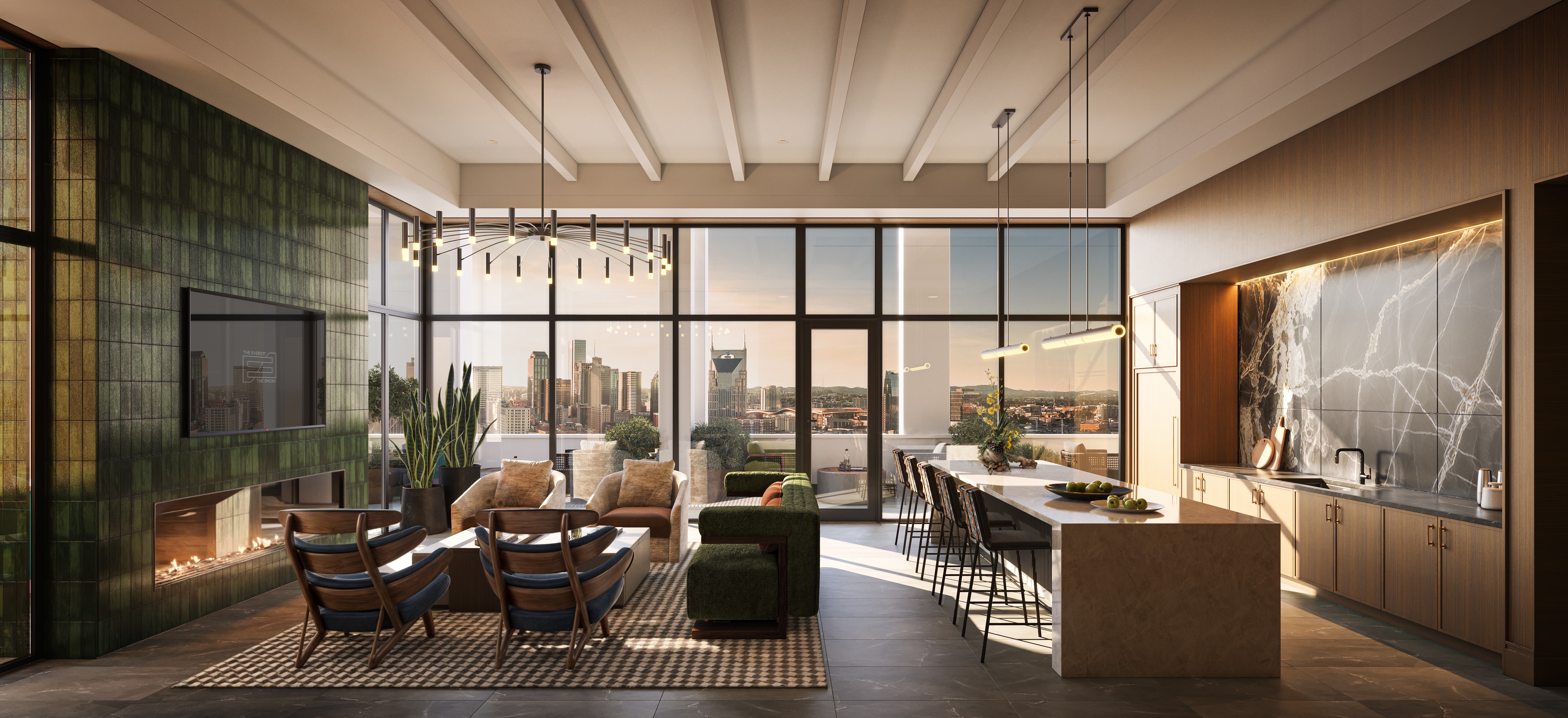 New images released of The Everett tower in Nashville Yards