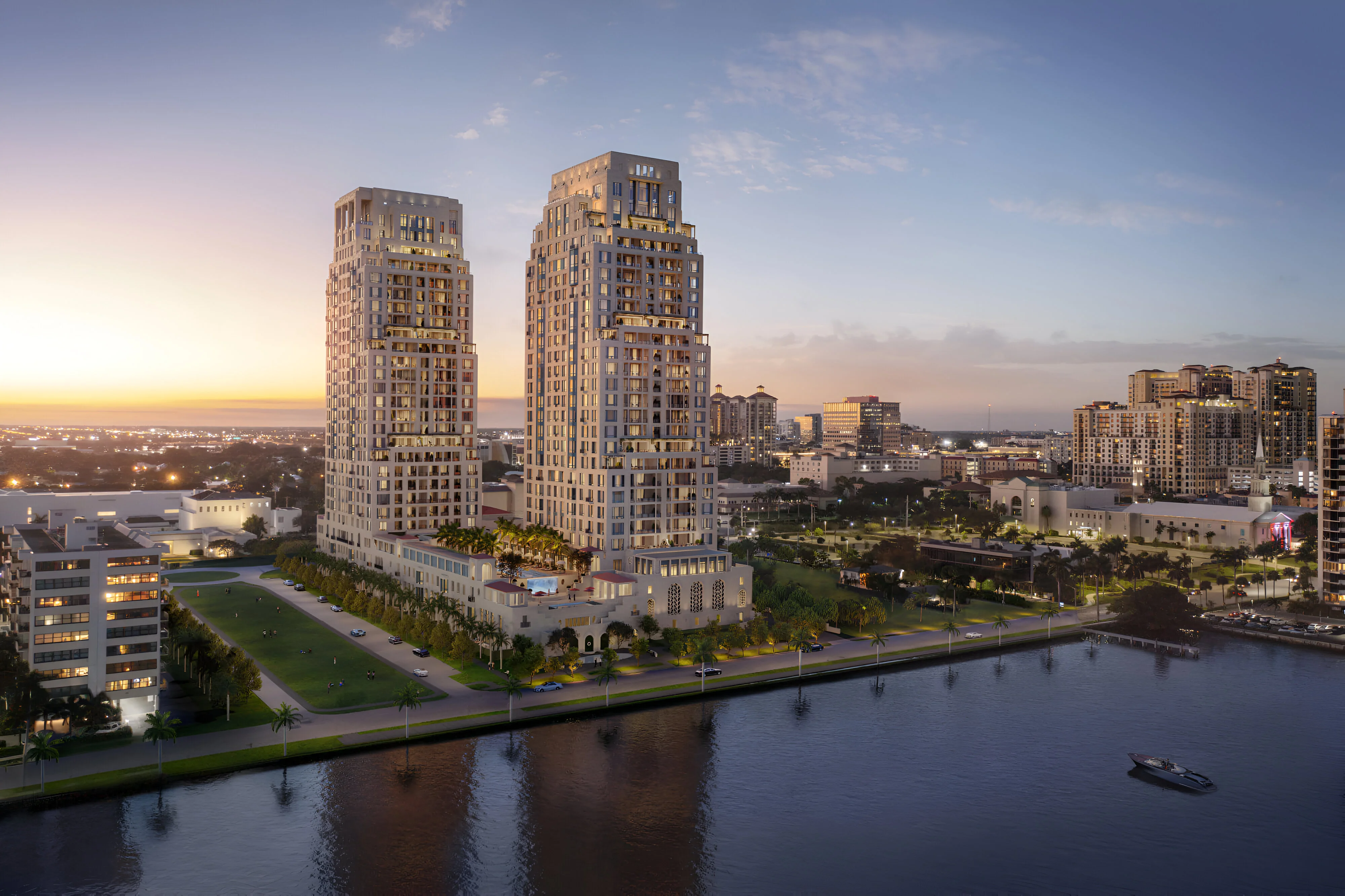 Rendering of South Flagler House, West Palm Beach