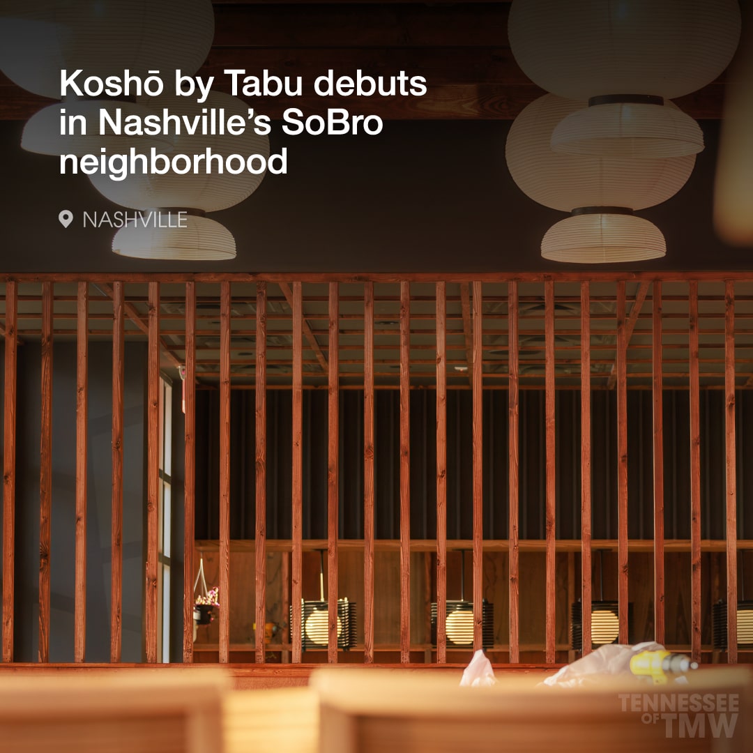 Koshō by Tabu debuts in Nashville’s SoBro neighborhood