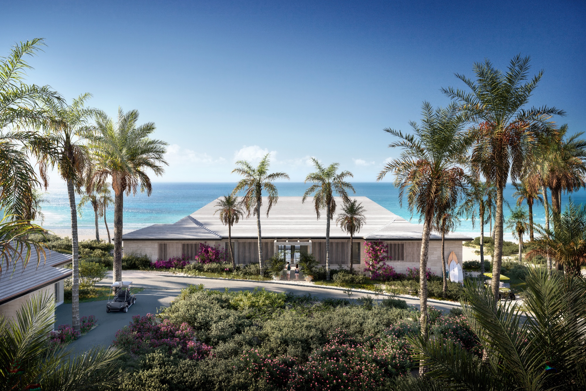 Rendering of Jack's Bay, Eleuthera