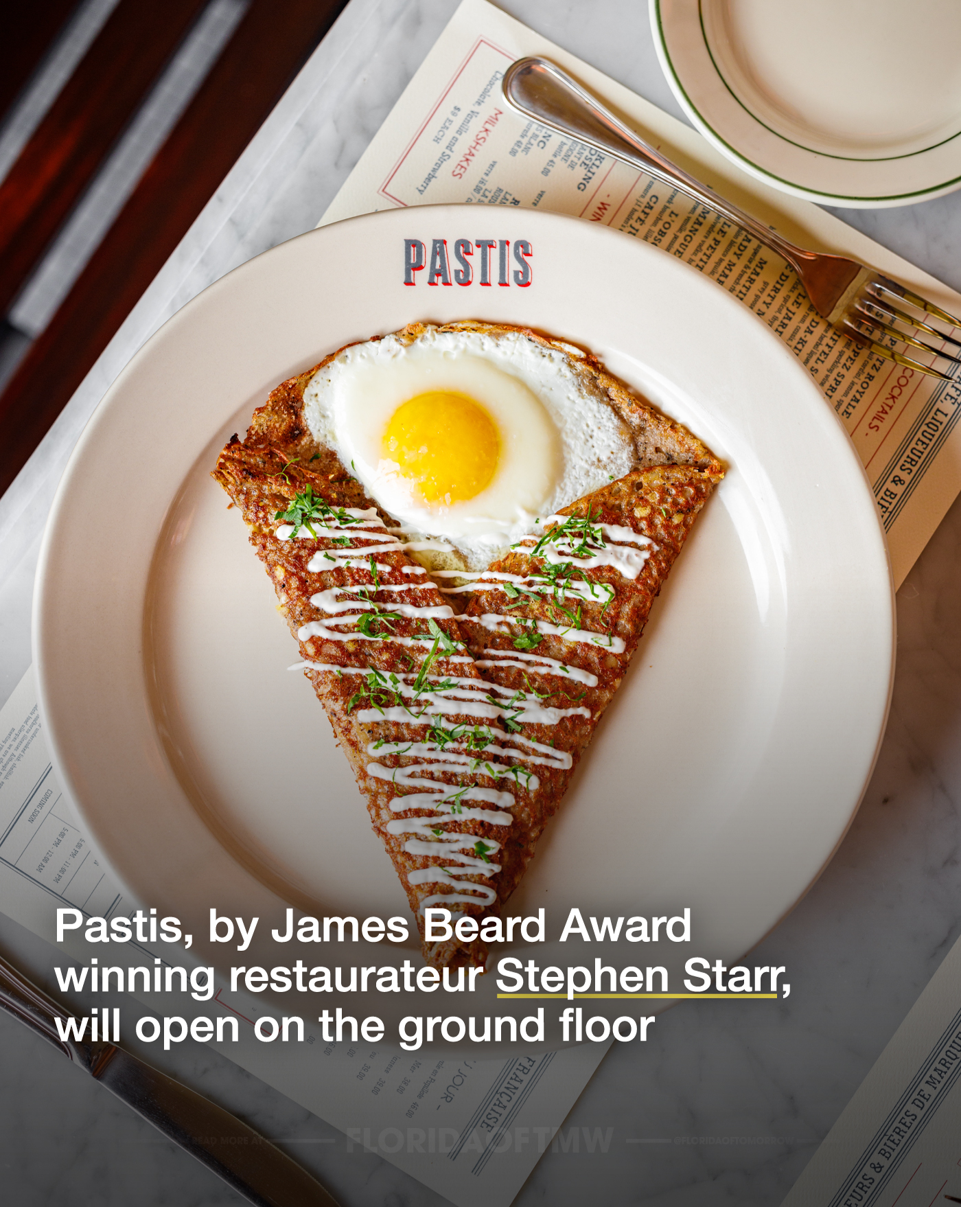 The Nora Hotel to welcome Pastis, an iconic New York City Parisian-style brasserie in West Palm Beach's Nora District