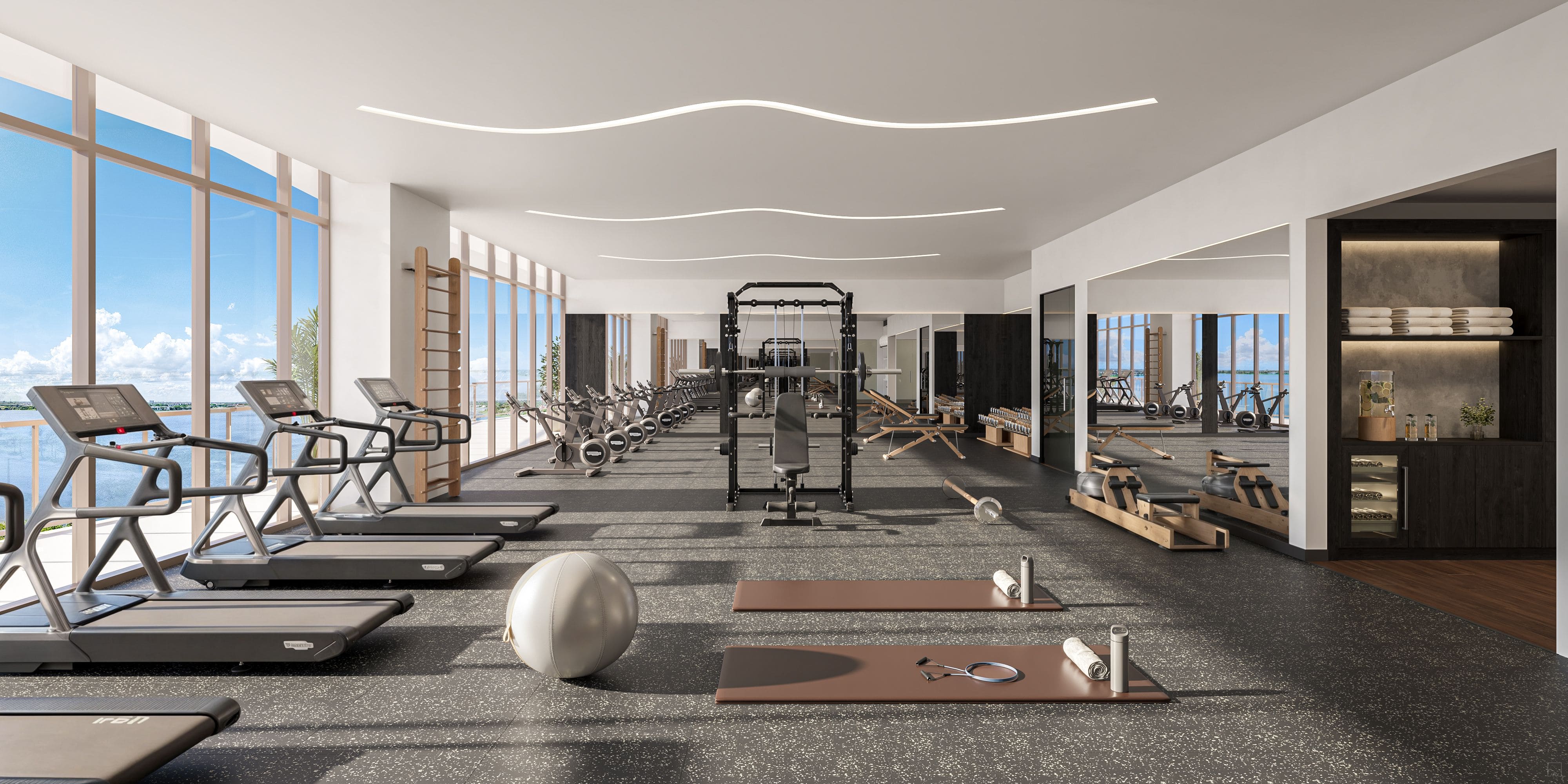 Rendering of The Berkeley Fitness Center