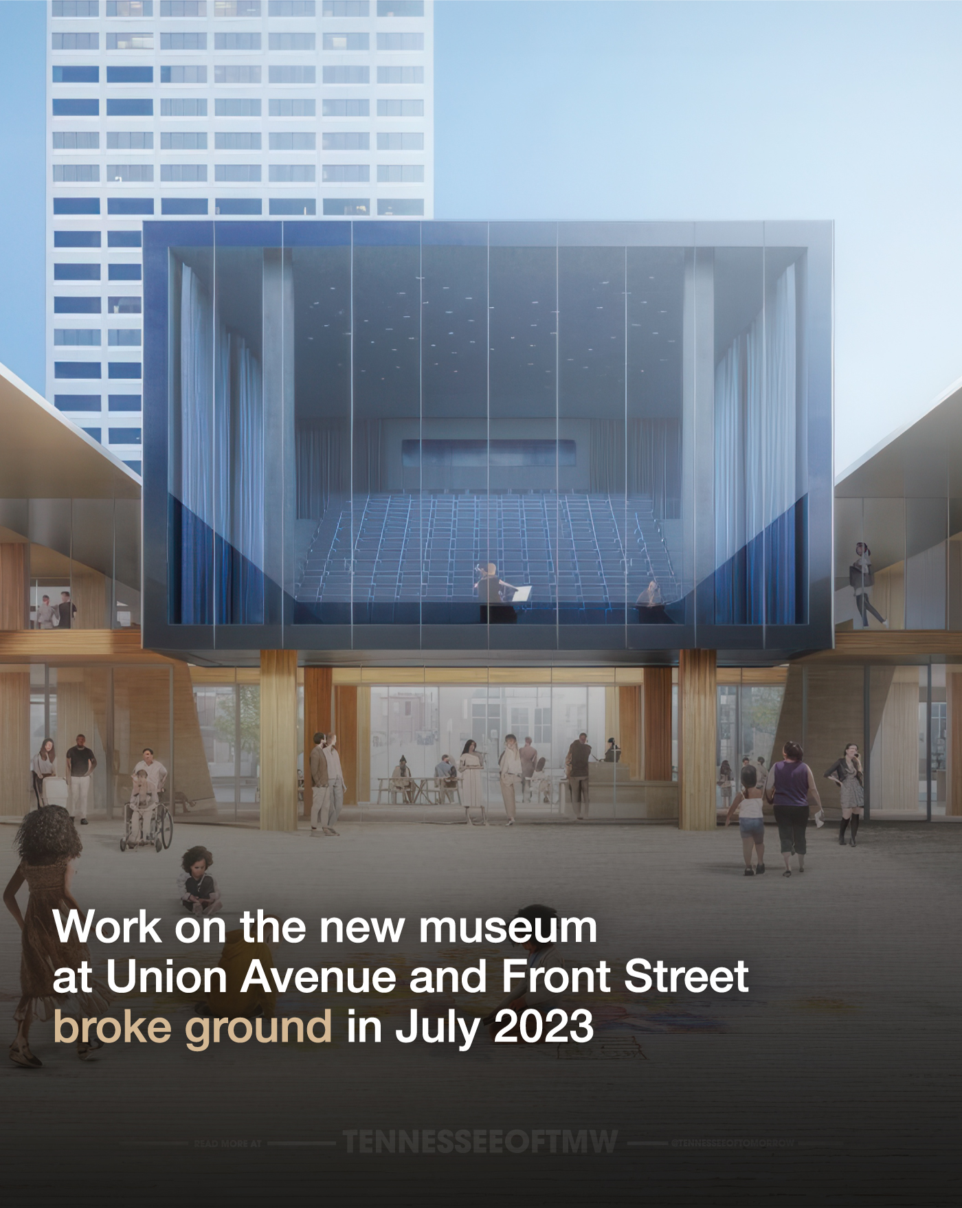 The new 122,000-square-foot Memphis Art Museum is on pace to open in 2026