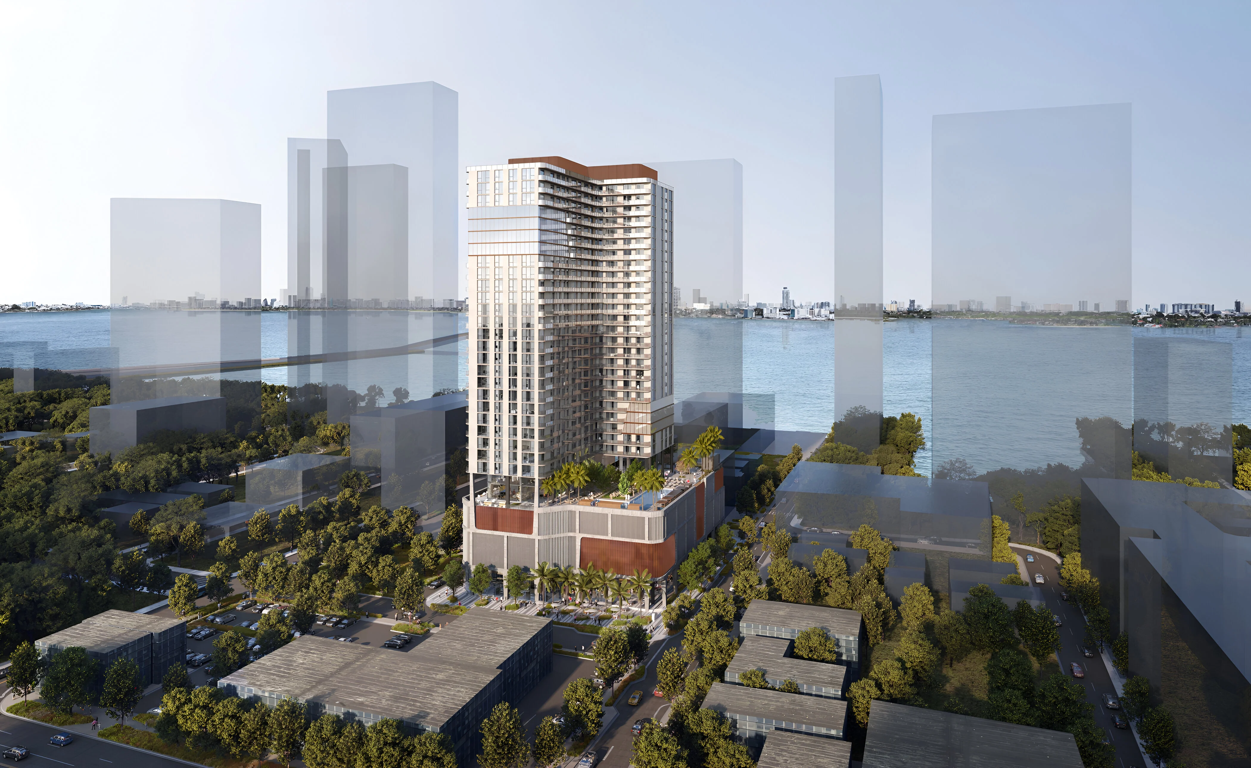 2900 Terrace, a proposed 32-story tower in Edgewater will feature 324 apartments