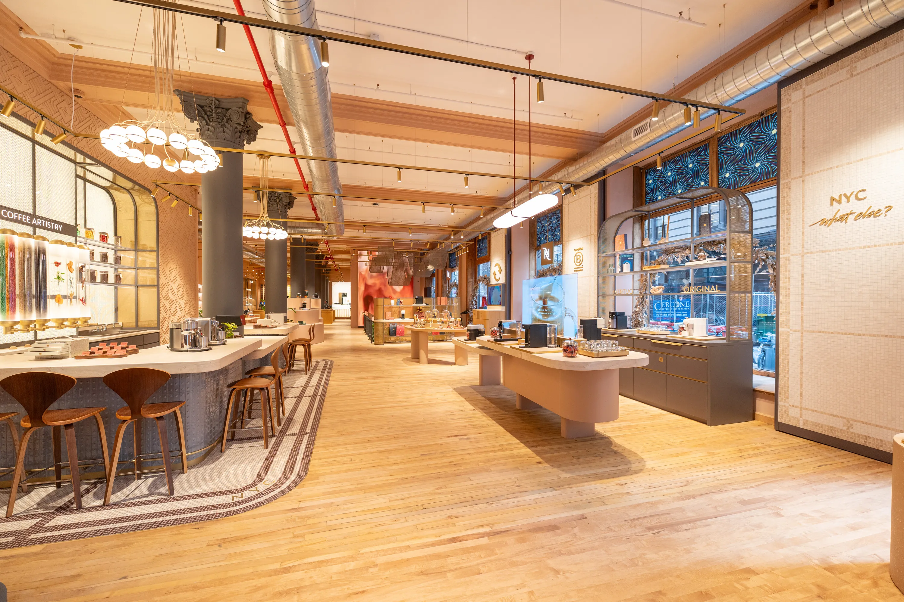 Nespresso opens its largest boutique in Manhattan