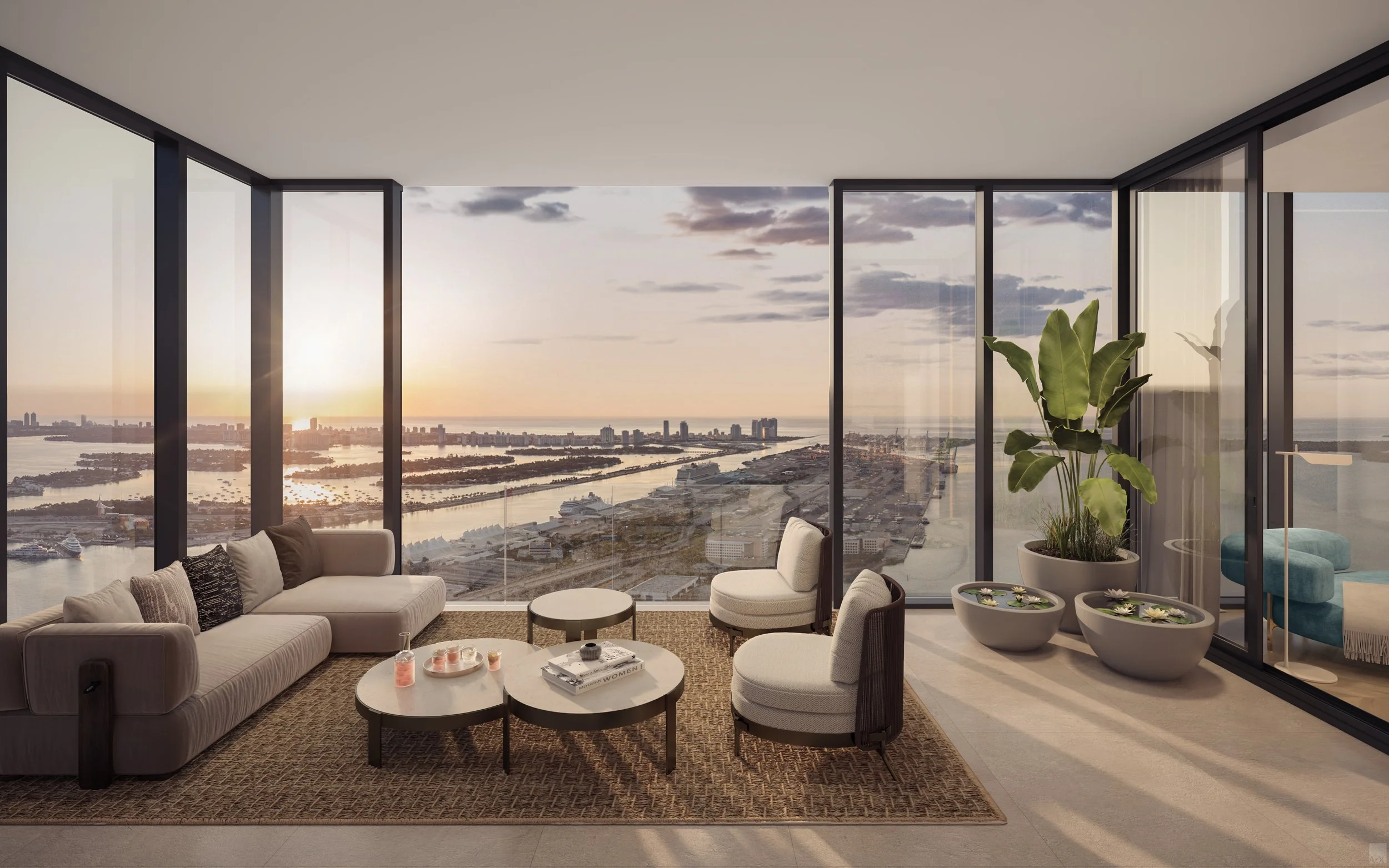 Waldorf Astoria Hotel & Residences, the first supertall tower to break ground in Miami, secures the largest condominium construction loan in Florida’s history
