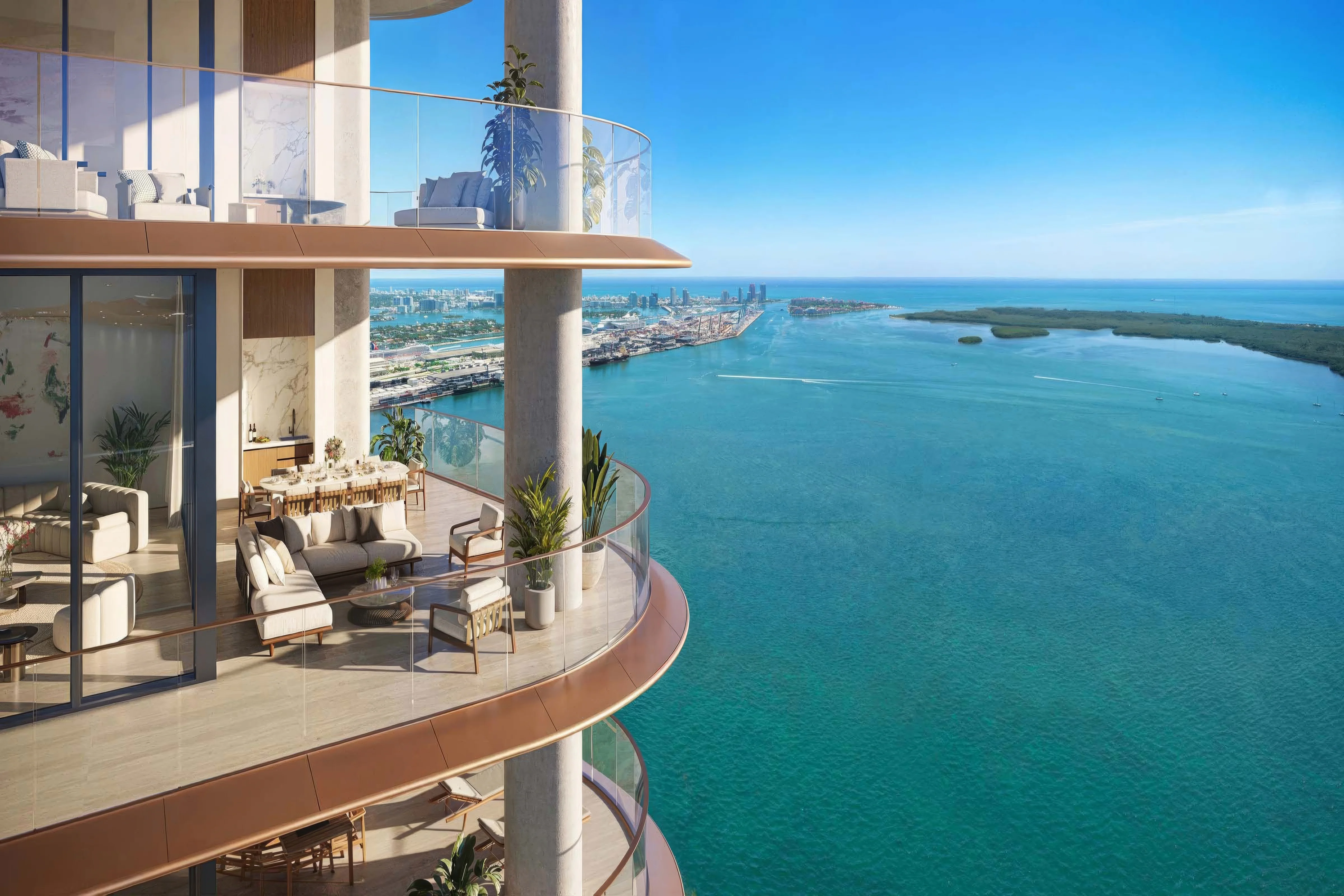 The Residences at Mandarin Oriental Miami unveils first preview of their South Tower Residences, with plans to make North Tower their North American Flagship Hotel