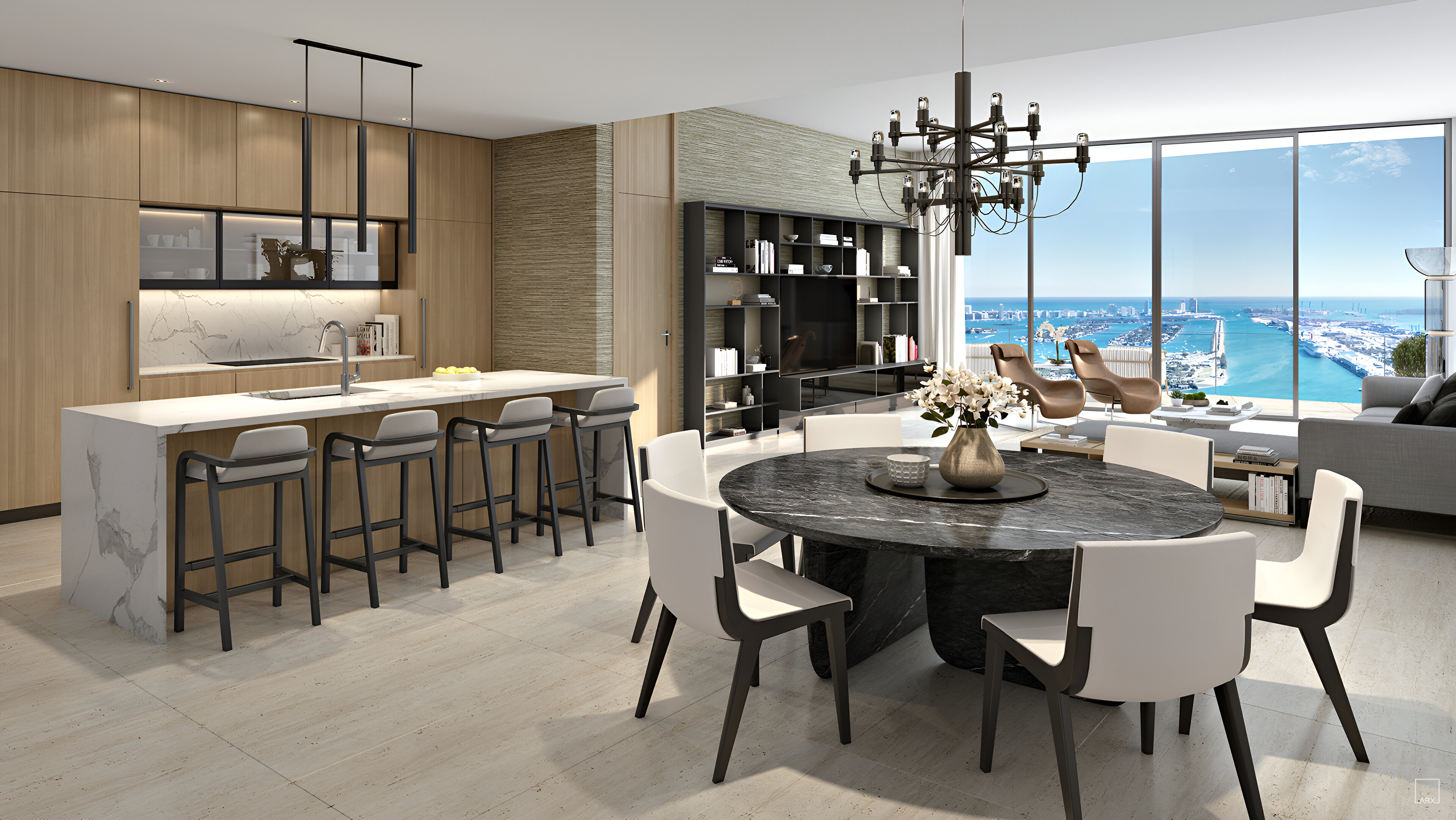 Casa Bella Residences by B&B Italia breaks ground, a 56-story condo development in Miami