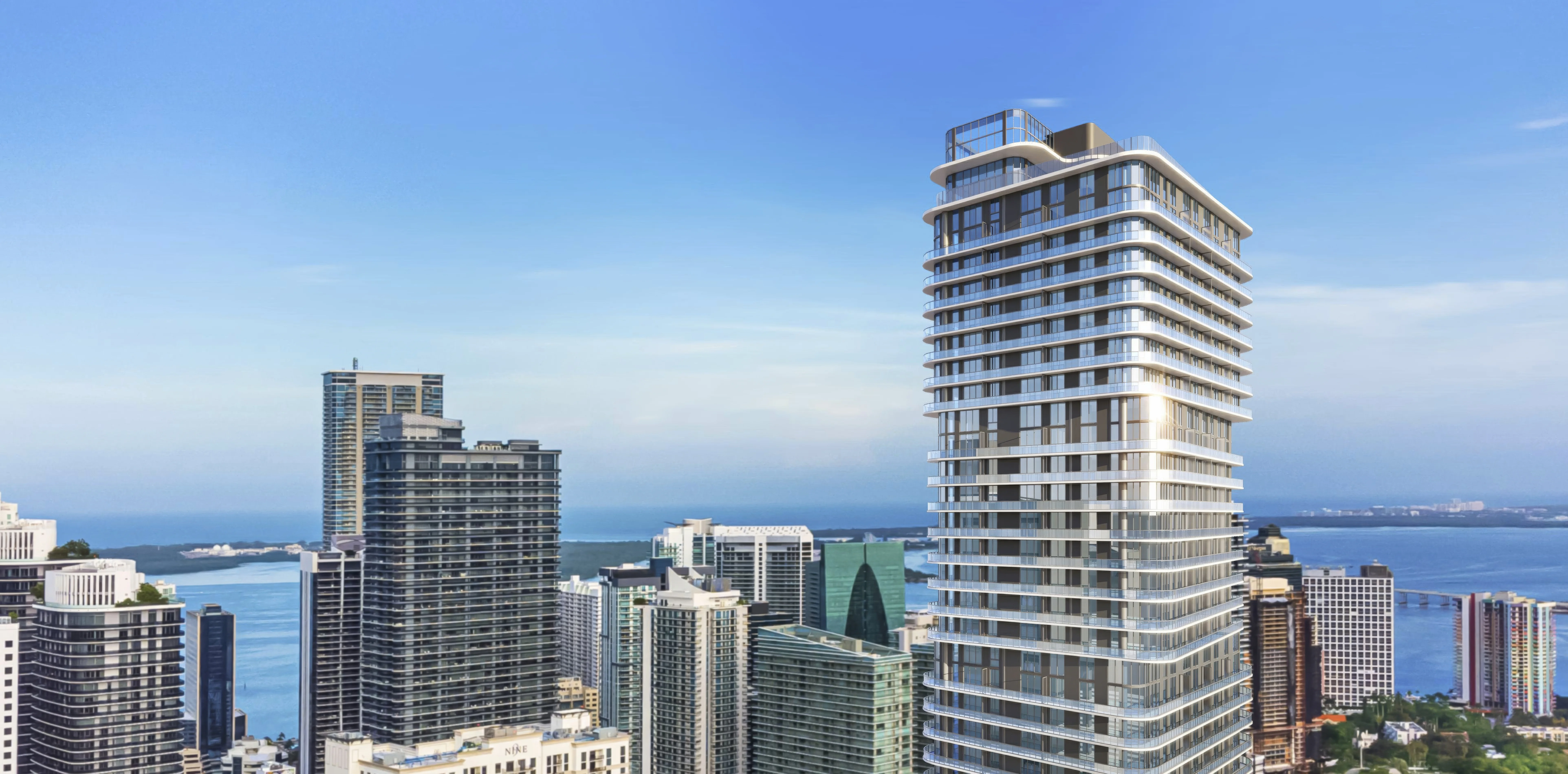Federal Aviation Administration approves construction of 765-foot Summit at Brickell tower, rising 60 stories and offering 500 apartments in the heart of Miami