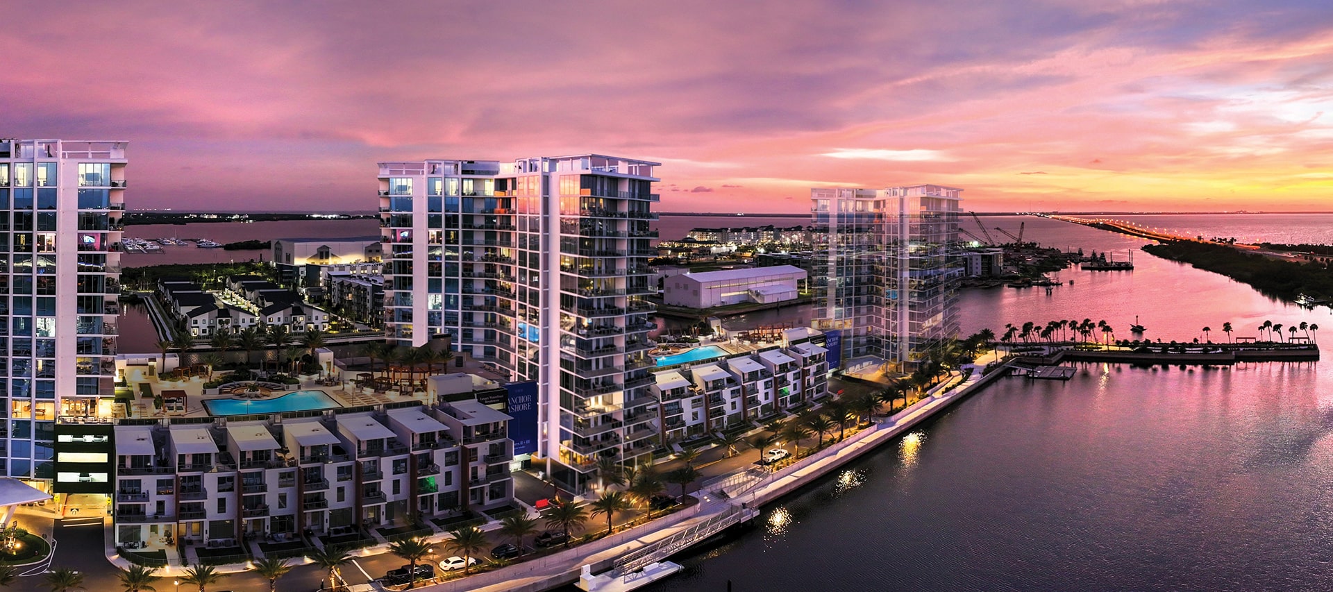 Marina Pointe plans grand unveiling of new Luna waterfront tower
