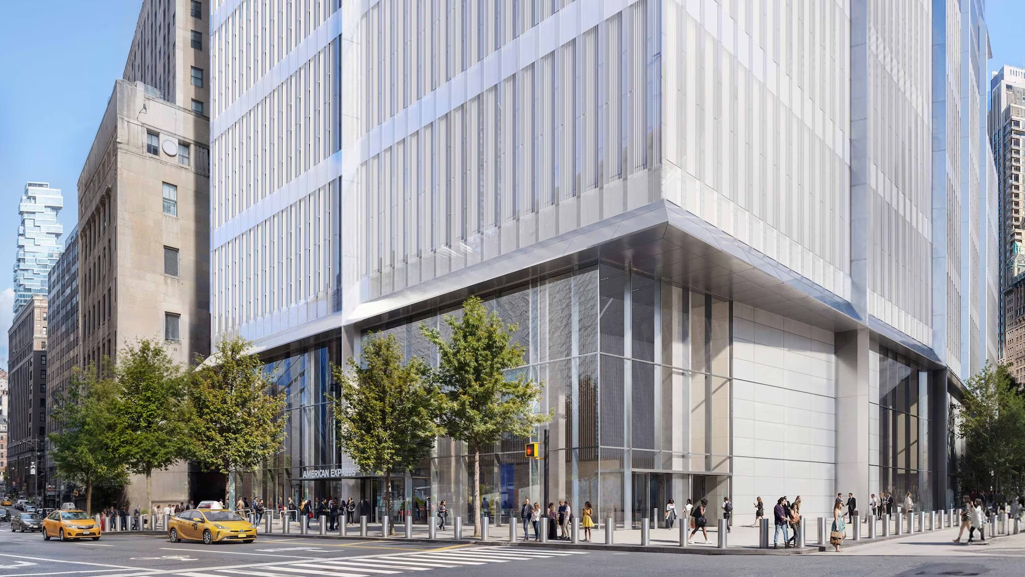American Express has just unveiled that it will build a new state-of-the-art global headquarters at 2 World Trade Center in Lower Manhattan, where it will serve as the sole owner and occupant of the 55-story tower.