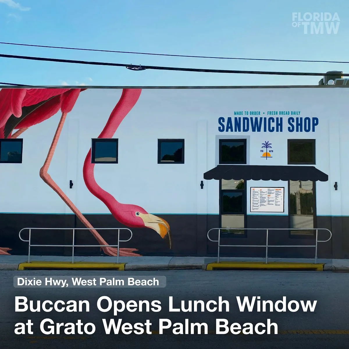 Buccan Opens Lunch Window at Grato West Palm Beach