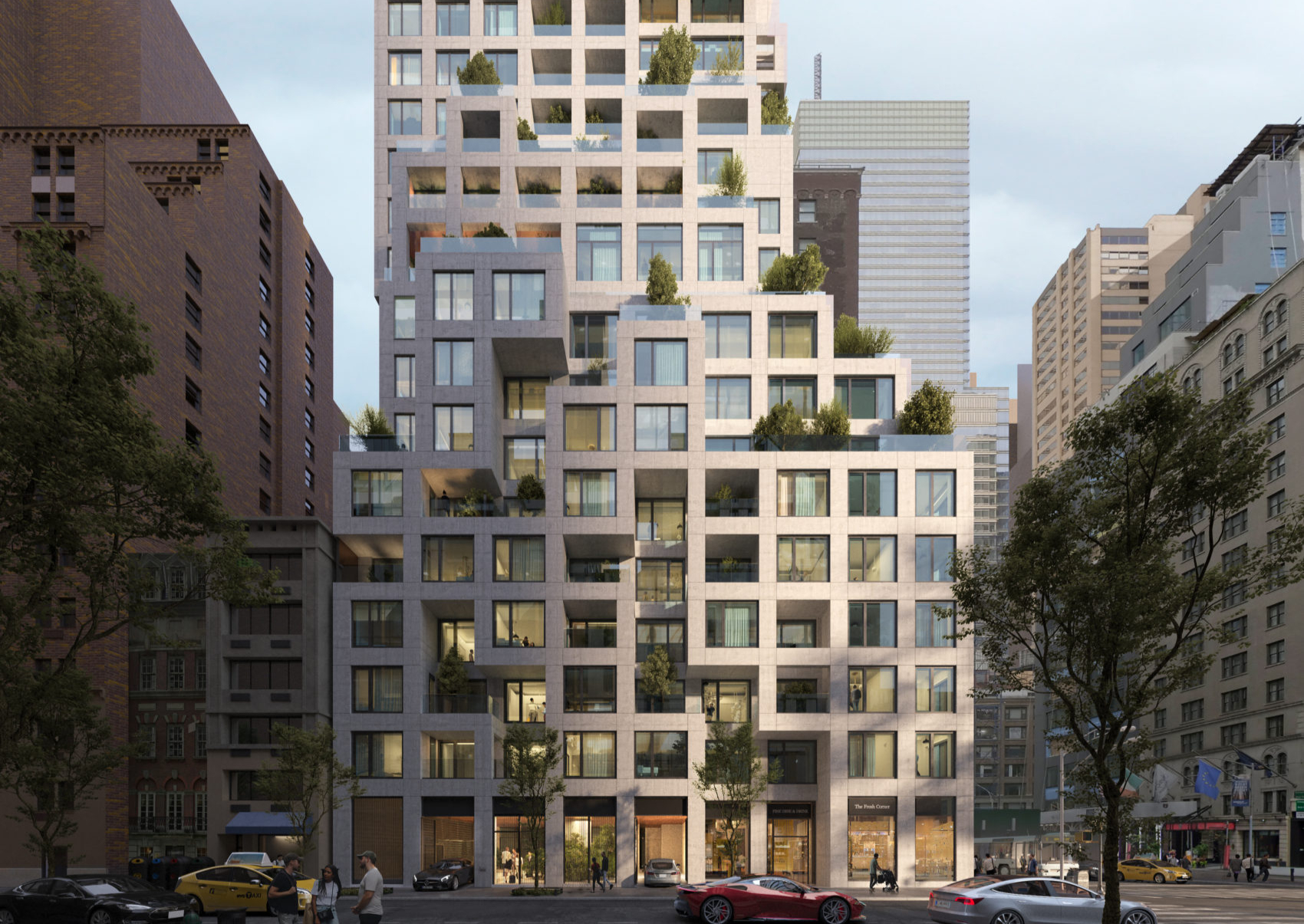 Malabar Residences, a 28-story residential tower on Billionaires’ Row, nears completion