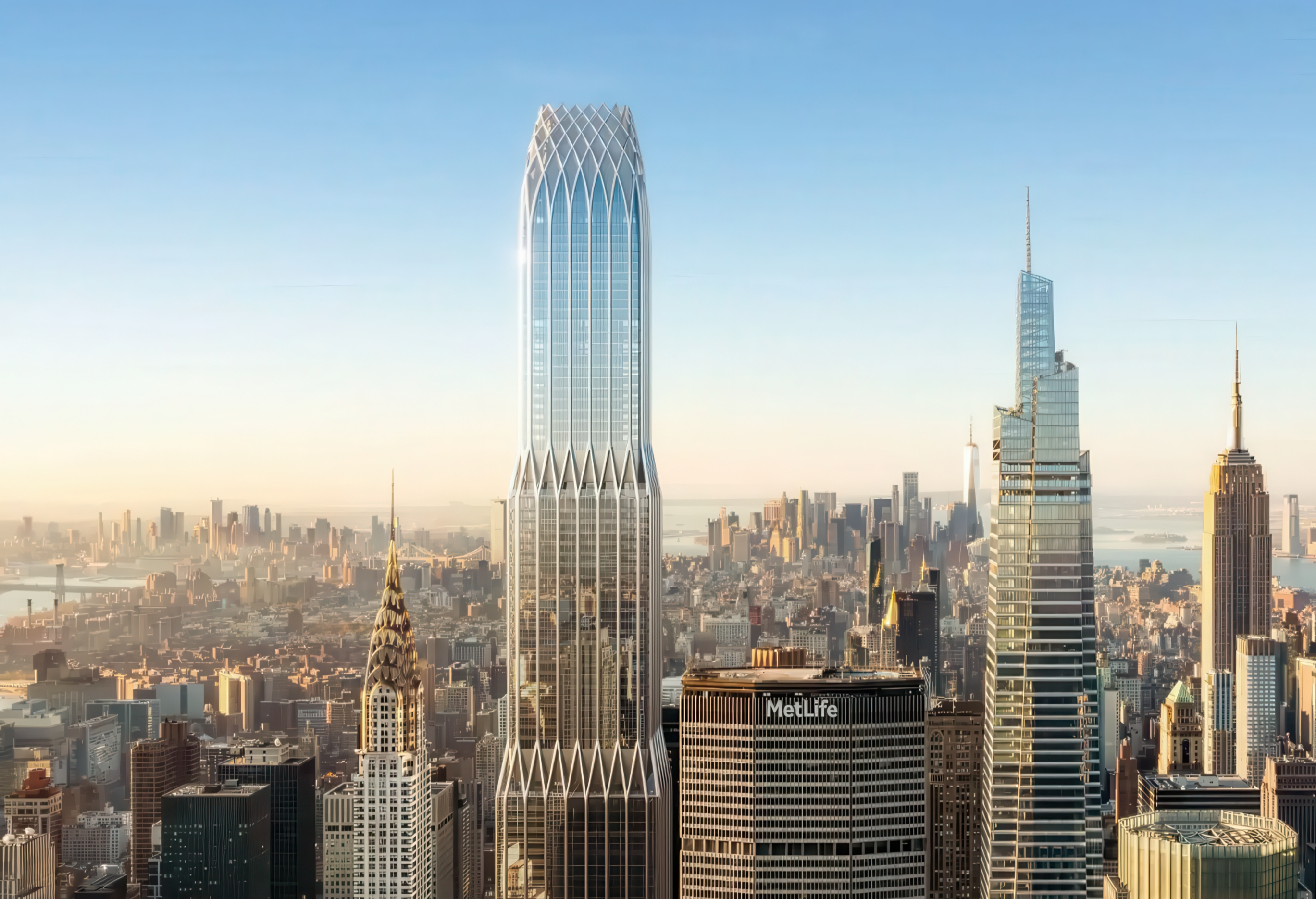 Manhattan’s next supertall, 175 Park Ave, begins to take shape