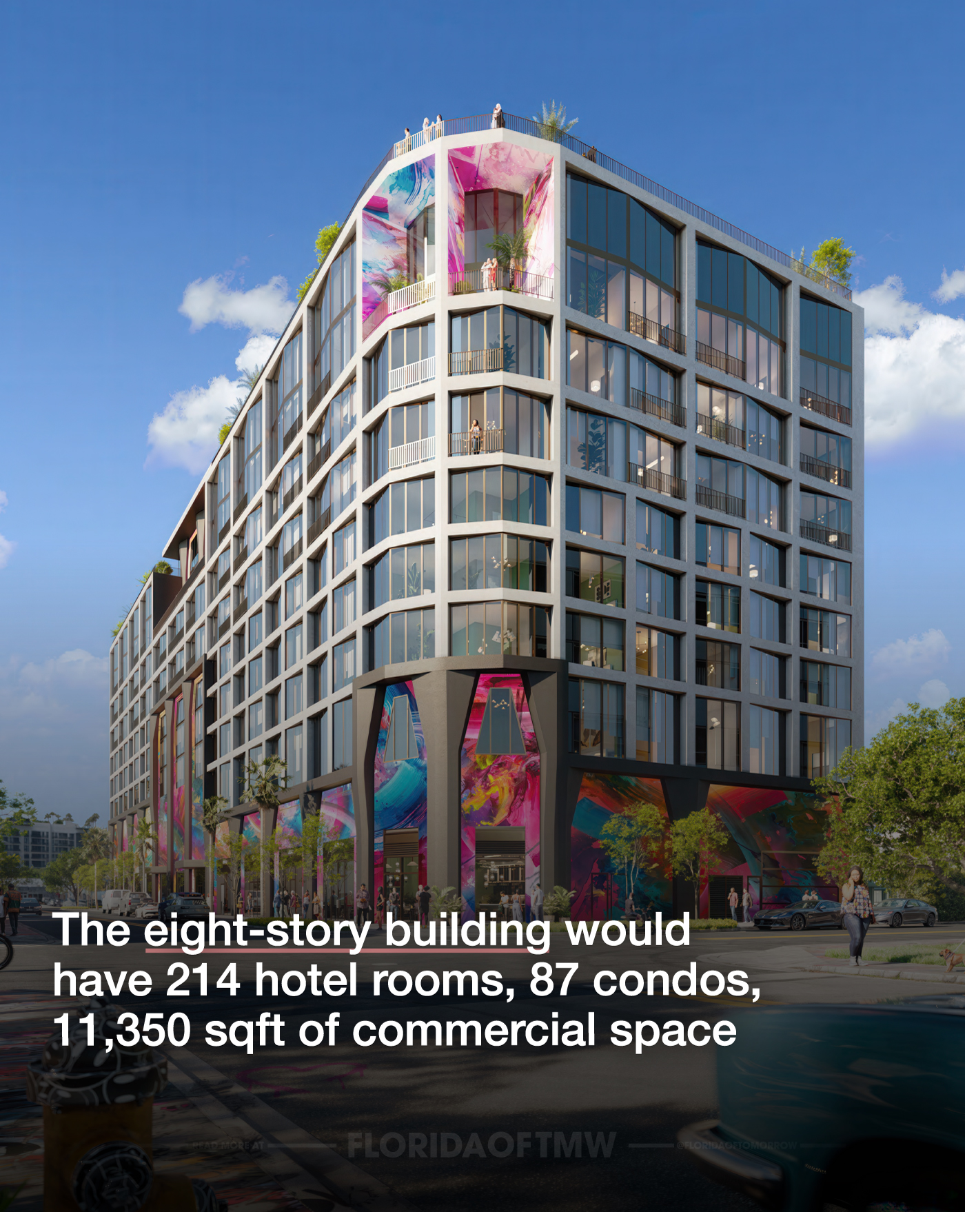 Hotel-condo with rooftop restaurant proposed in Wynwood Arts District