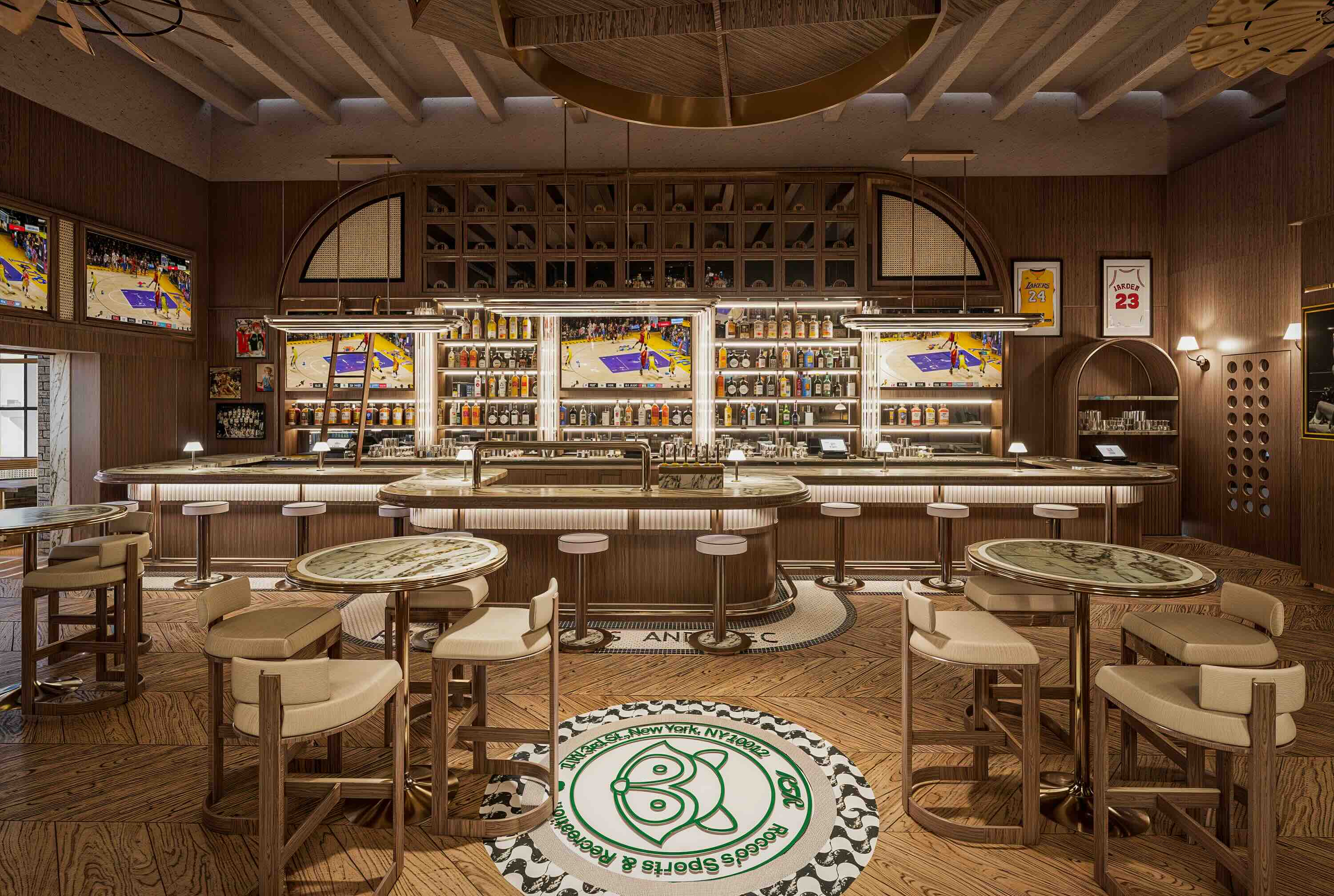 An inside look at Sports & Rec, the social sports lounge arriving soon at Nora
