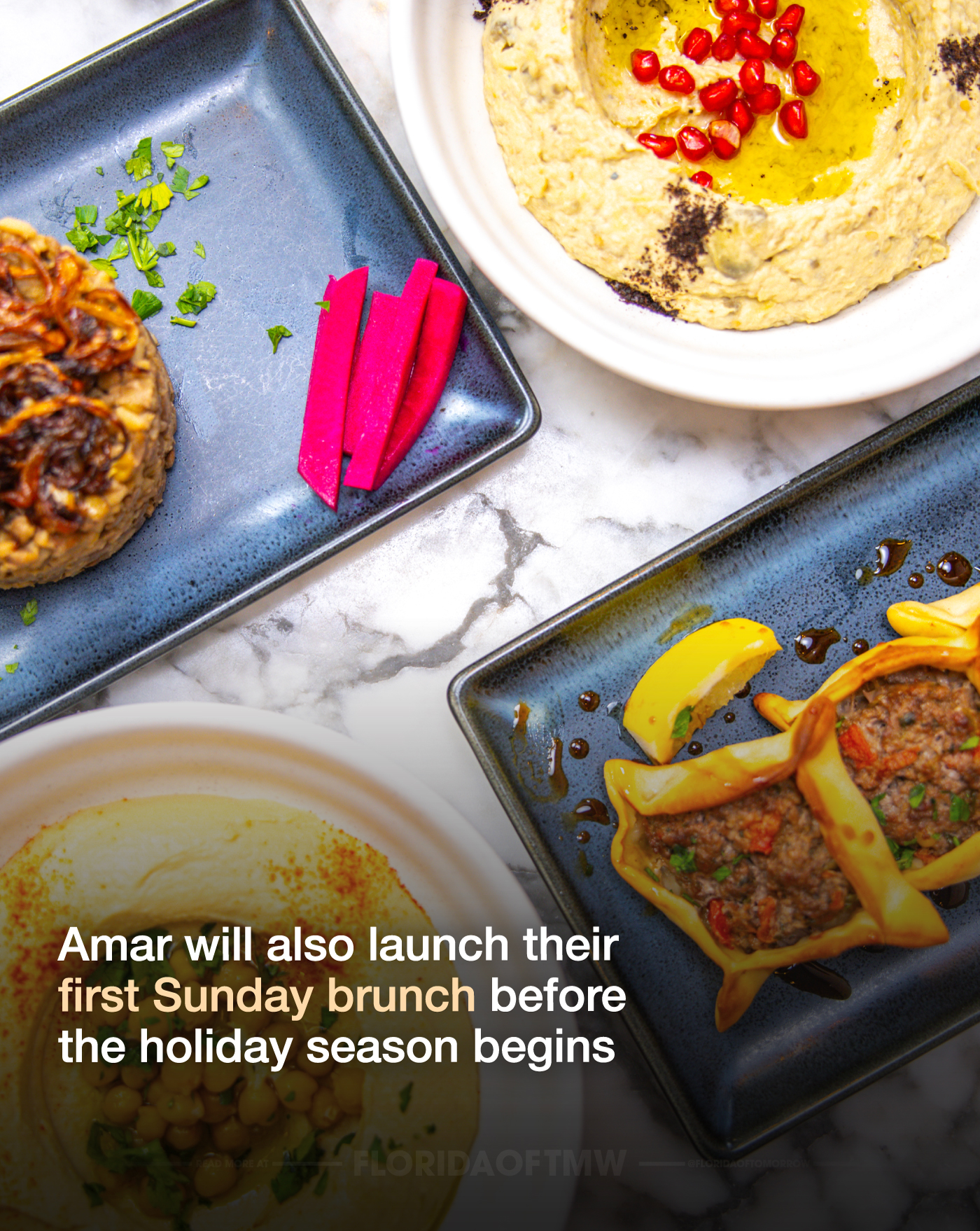 Amar Mediterranean Kitchen & Bar opens new Delray Beach location with bar and brunch