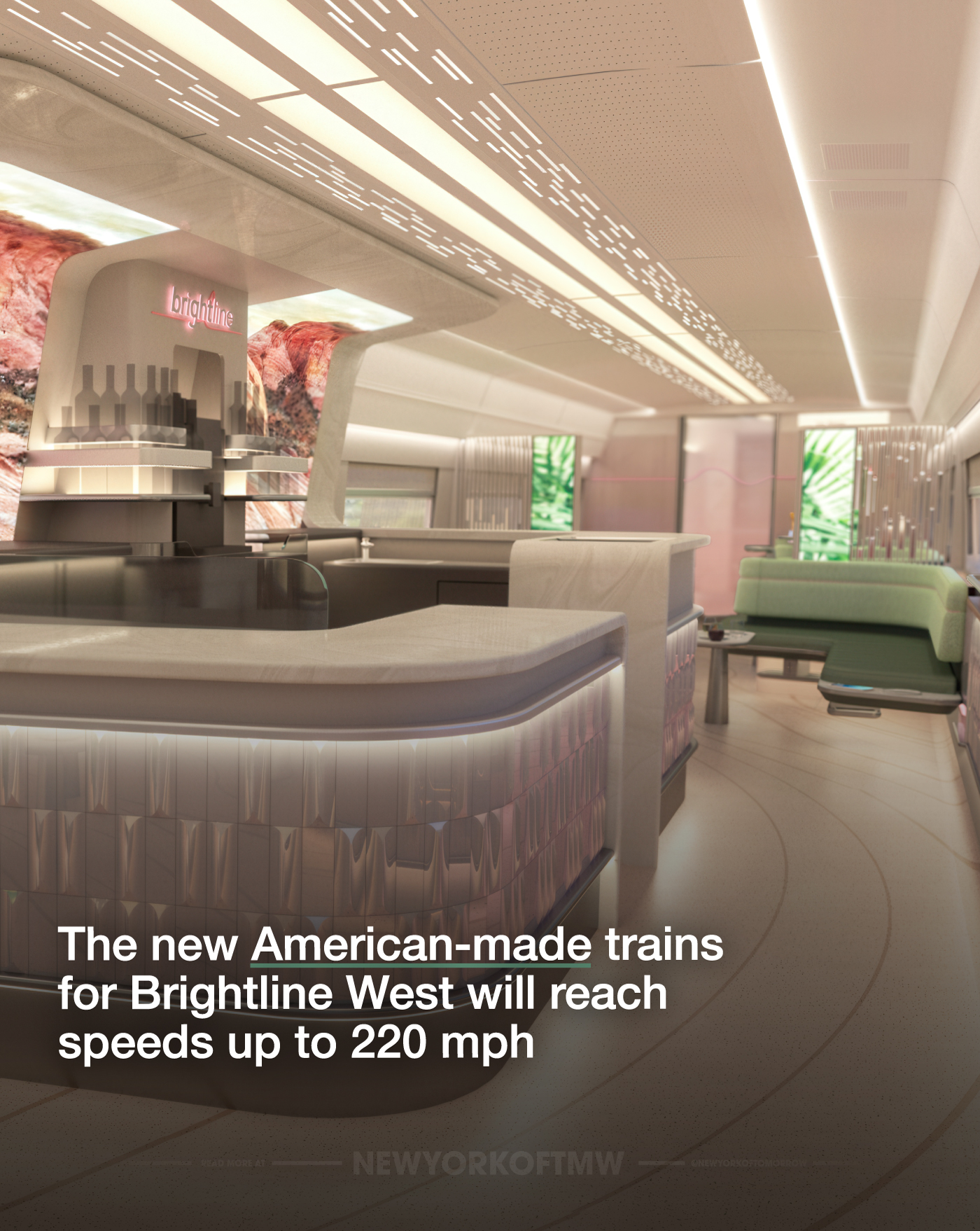 Brightline West and Siemens will build America’s first high-speed train plant in New York