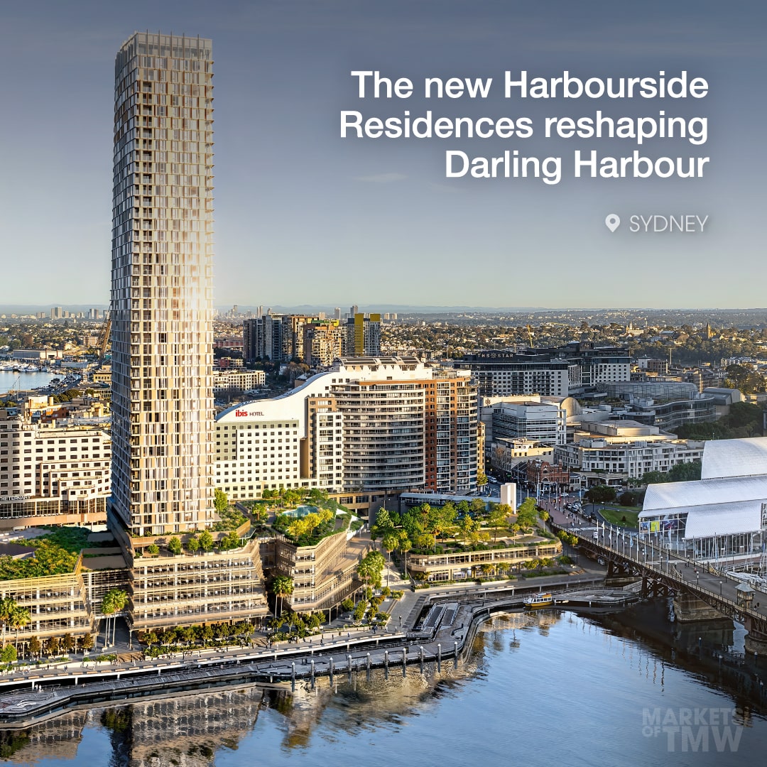 The new Harbourside Residences reshaping Sydney's Darling Harbour