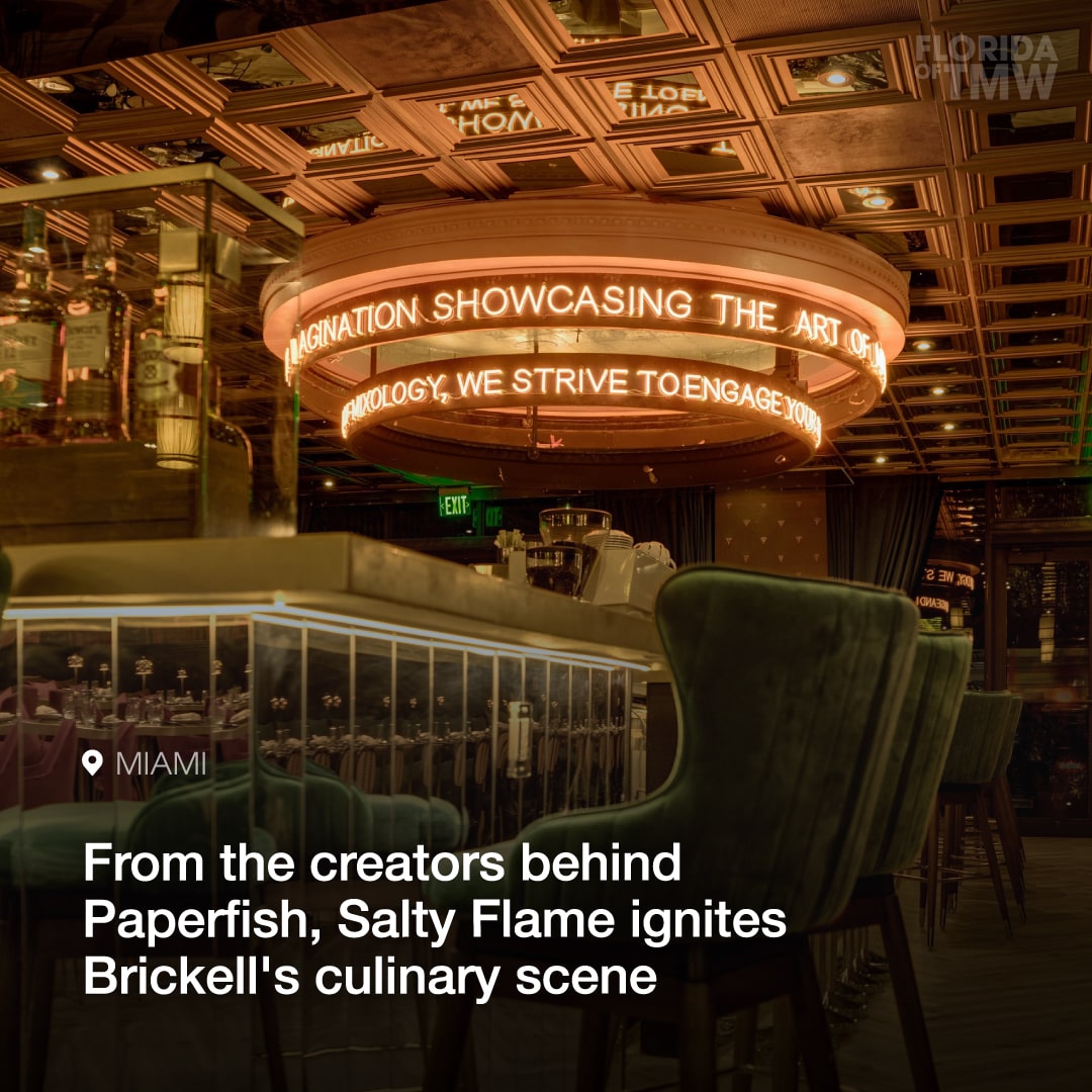 From the creators behind Paperfish, Salty Flame ignites Brickell's culinary scene