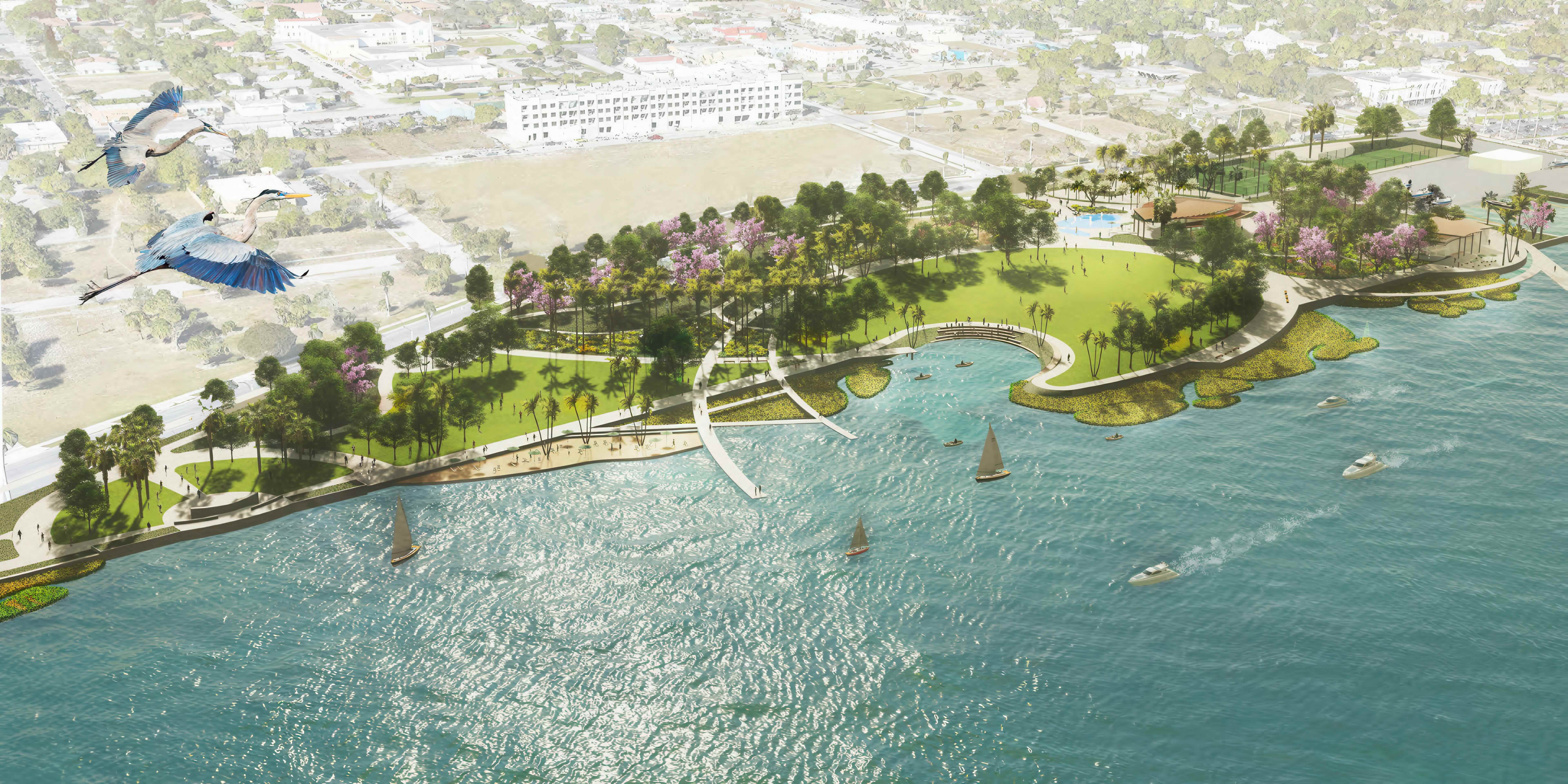 $35 million Currie Park redesign breaks ground in downtown West Palm Beach