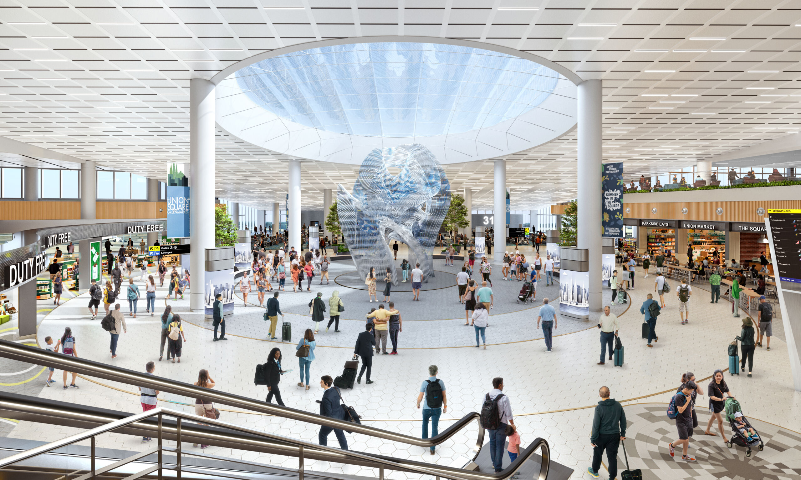 New airline lounges that are coming to John F. Kennedy International Airport