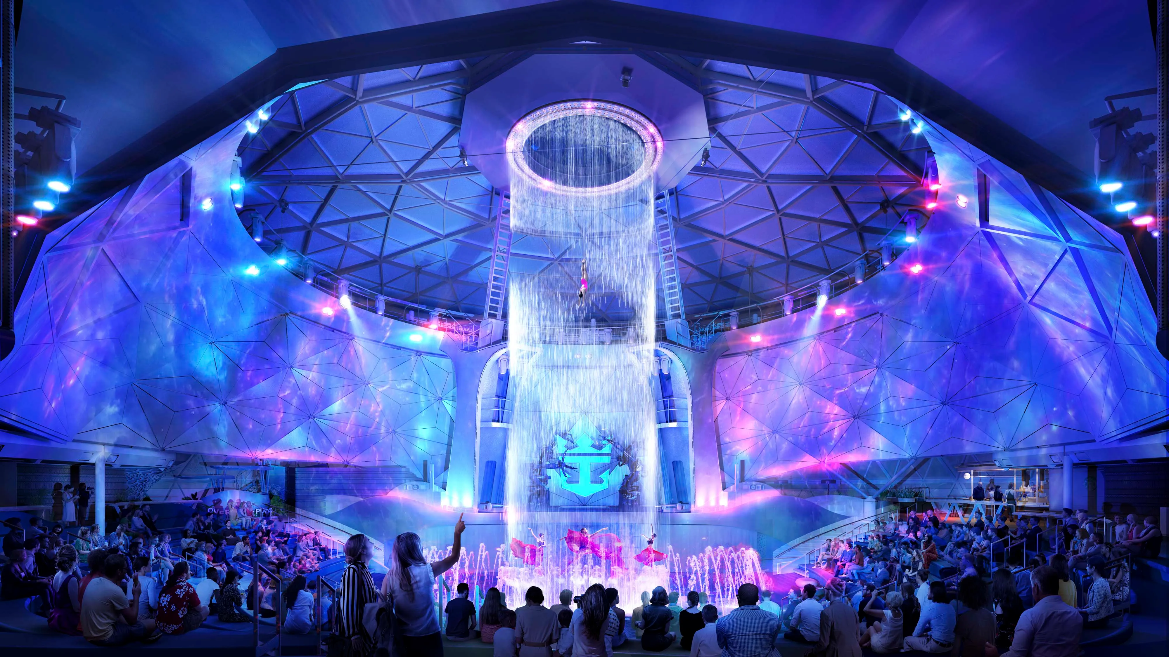 Royal Caribbean’s new Icon of The Seas, the largest cruise ship in the world, will debut in January